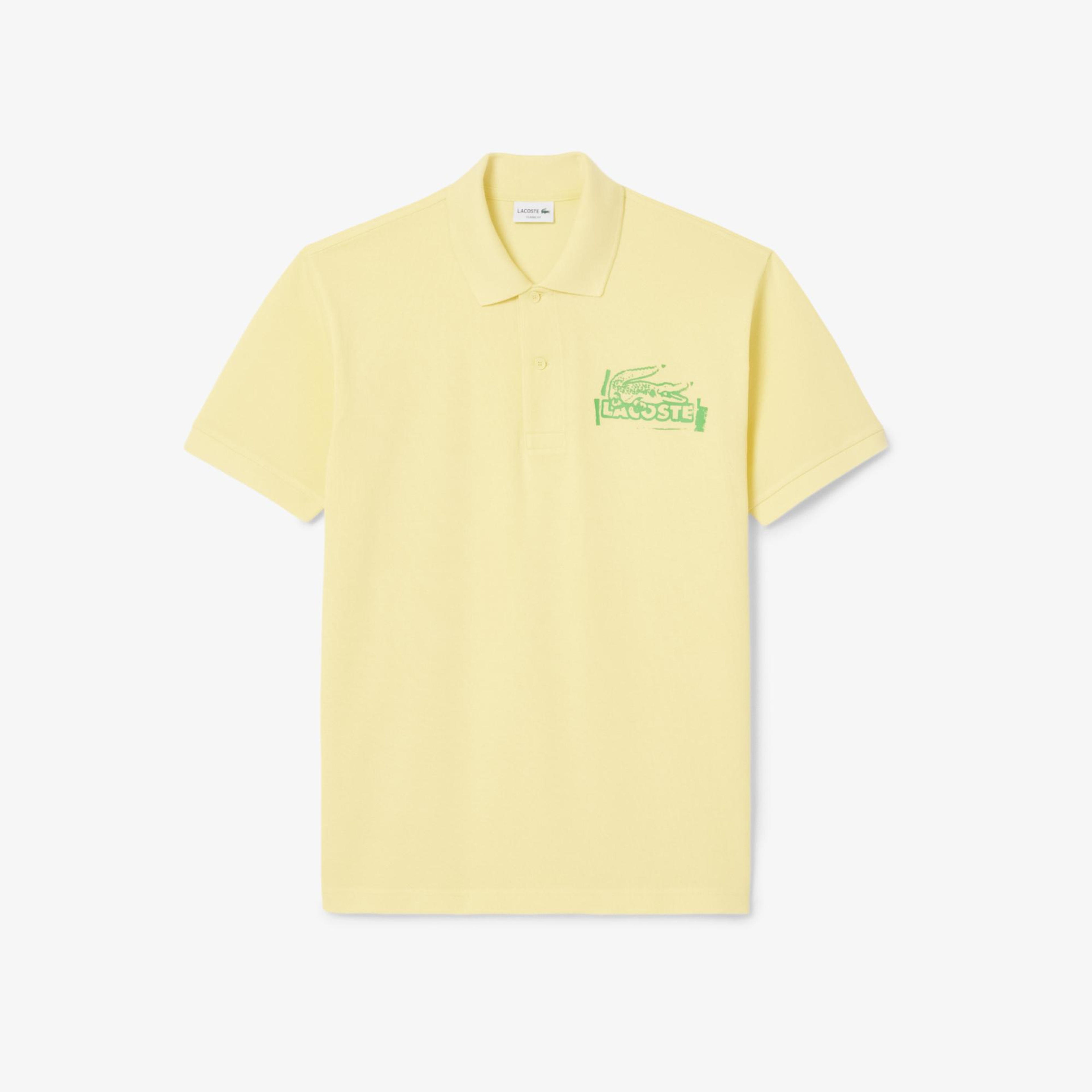 Lacoste L.12.12 Erkek Sarı Polo