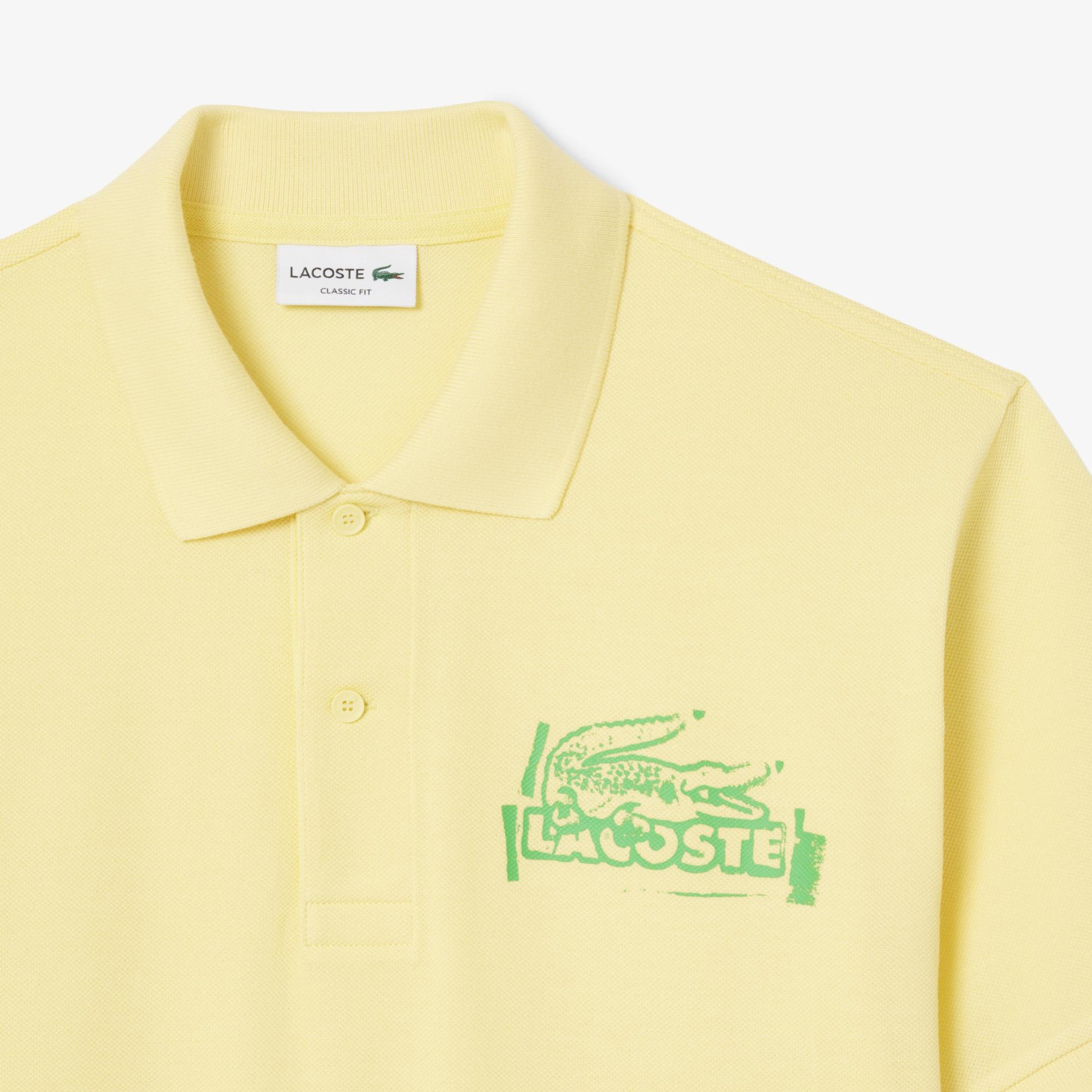 Lacoste L.12.12 Erkek Sarı Polo