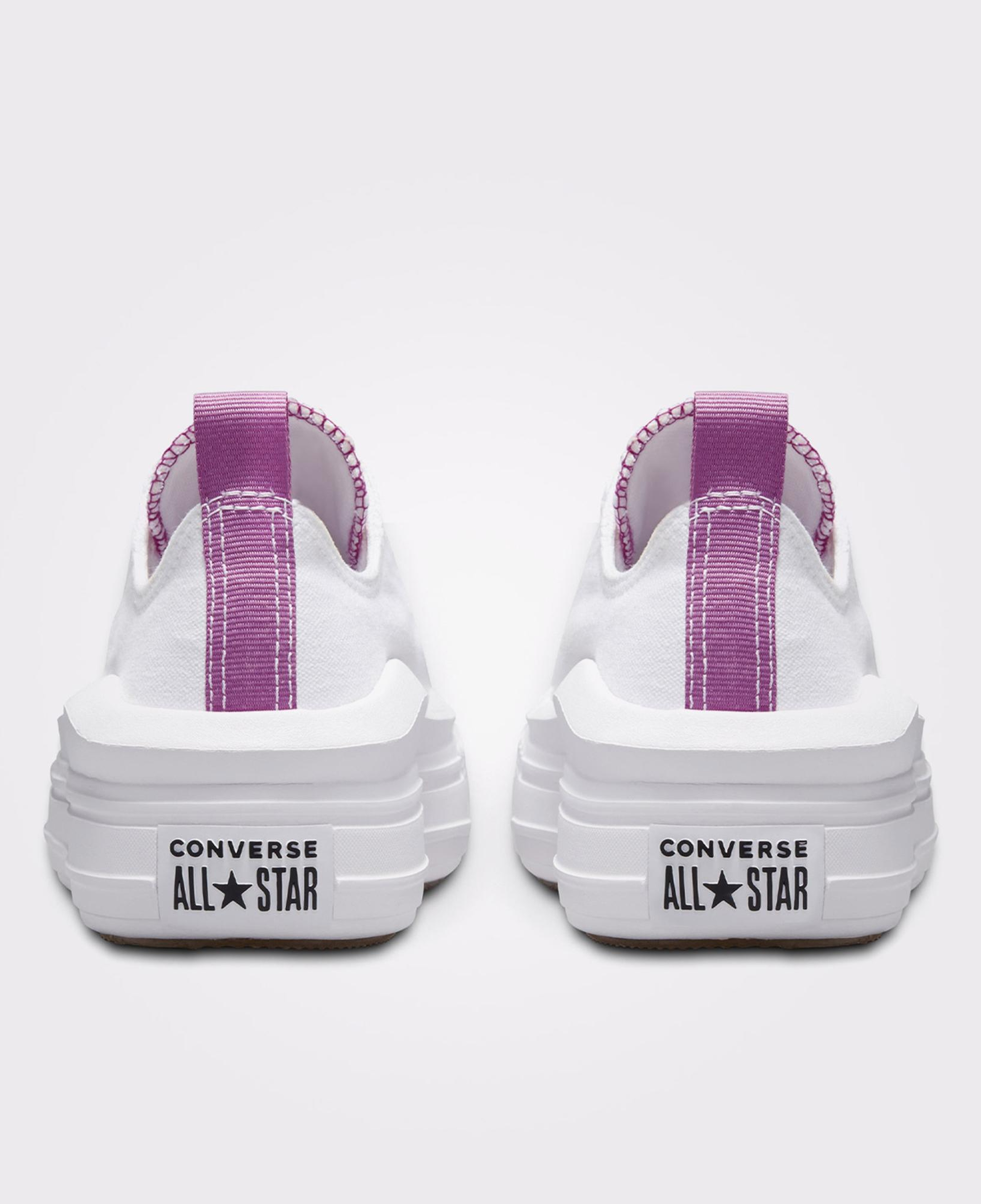 Converse Chuck Taylor All Star Move Color Pop Platform Low Kadın Beyaz Sneaker