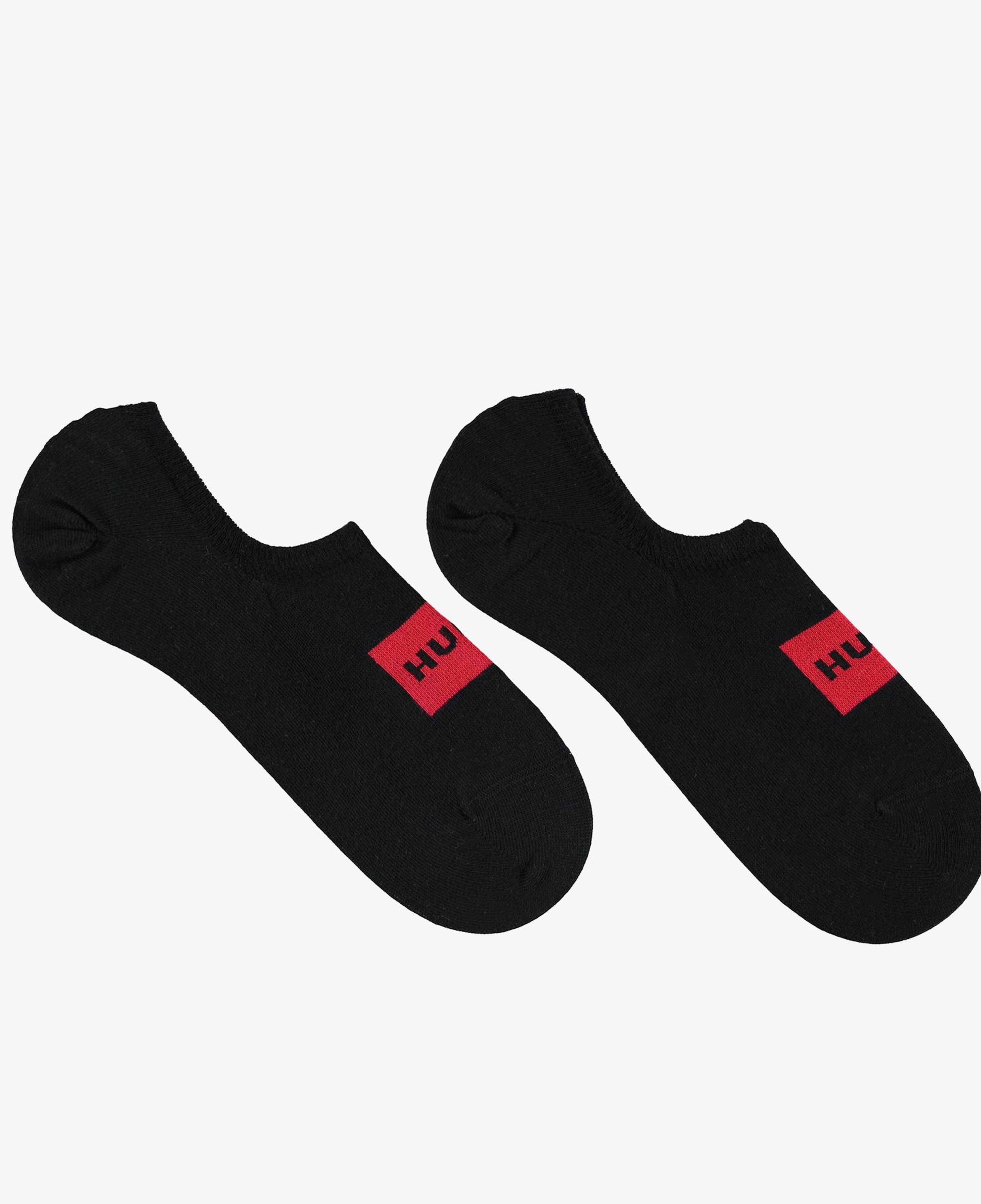 Hugo 3'lü Label Erkek Siyah Çorap