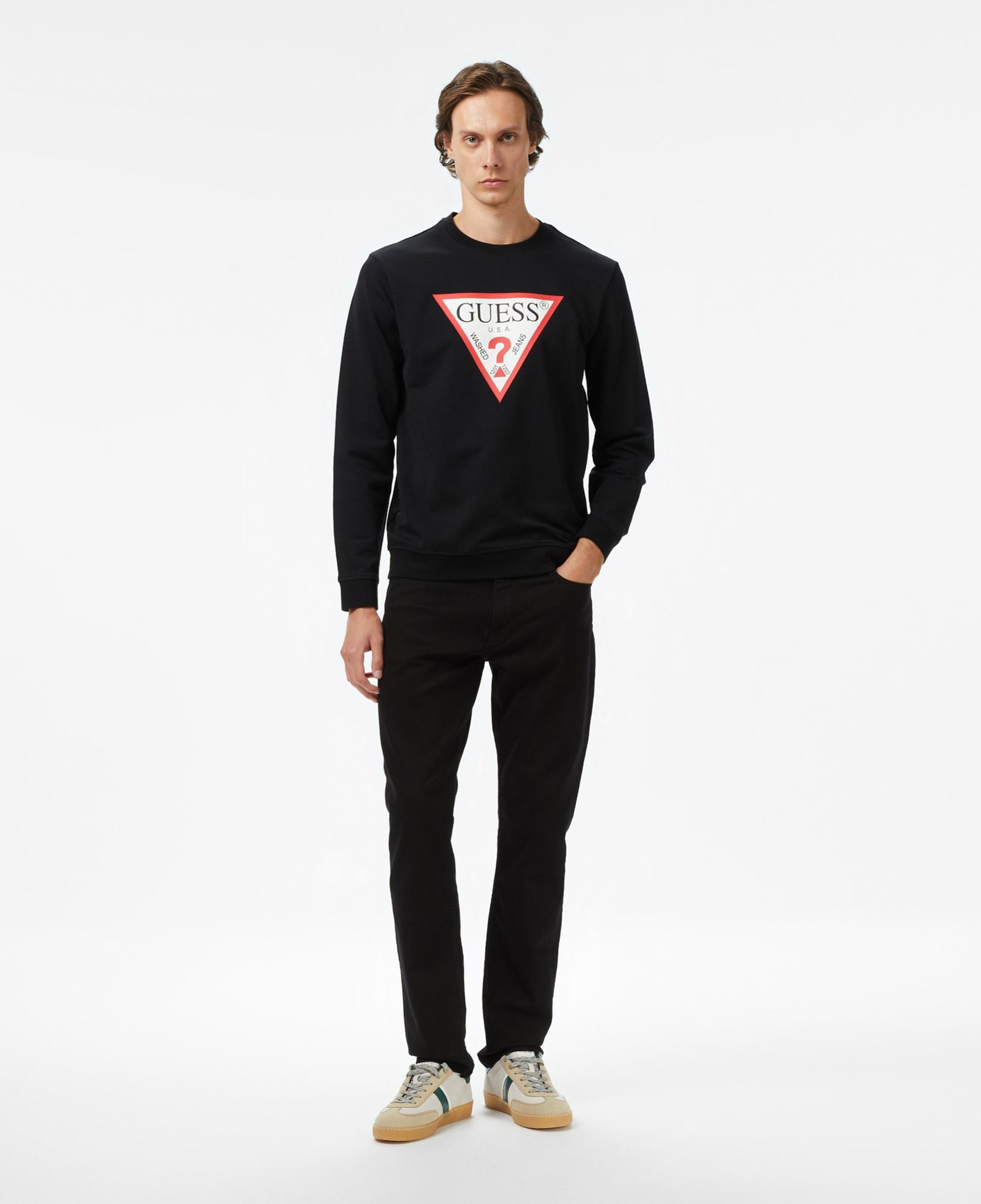 Guess Slim Fit Erkek Siyah Jean