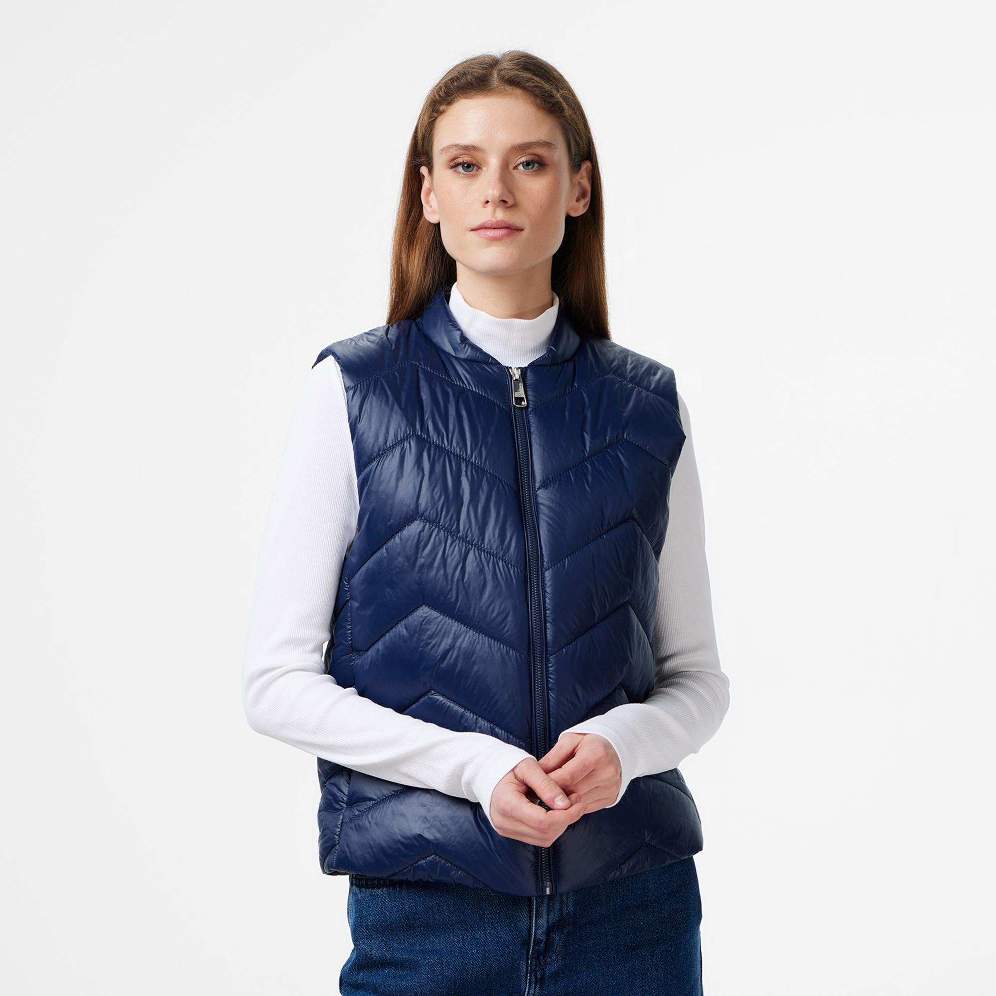 Boss Palattini Kadın Lacivert Yelek