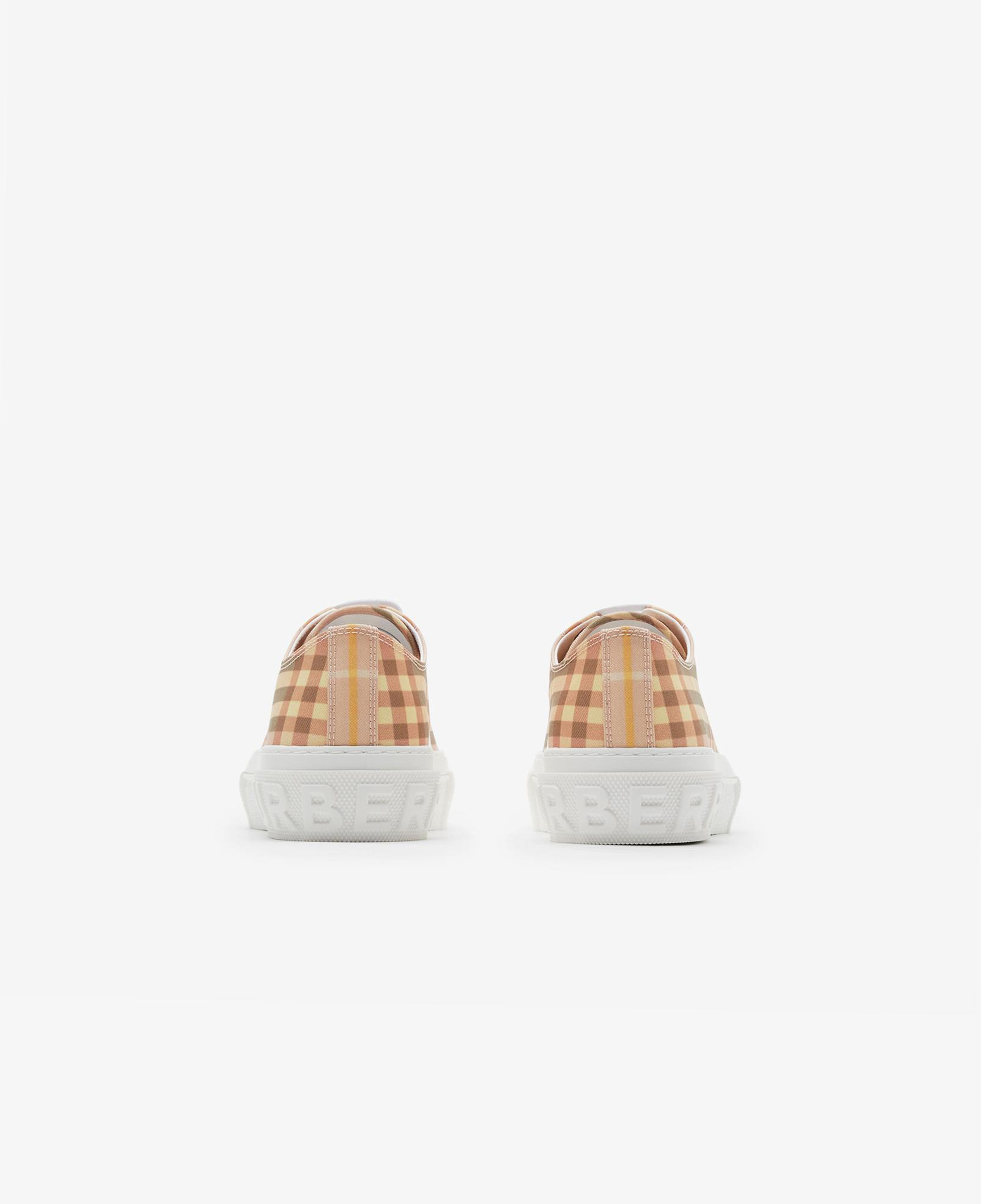 Burberry Tnr Jack L Low Kadın Krem Sneaker