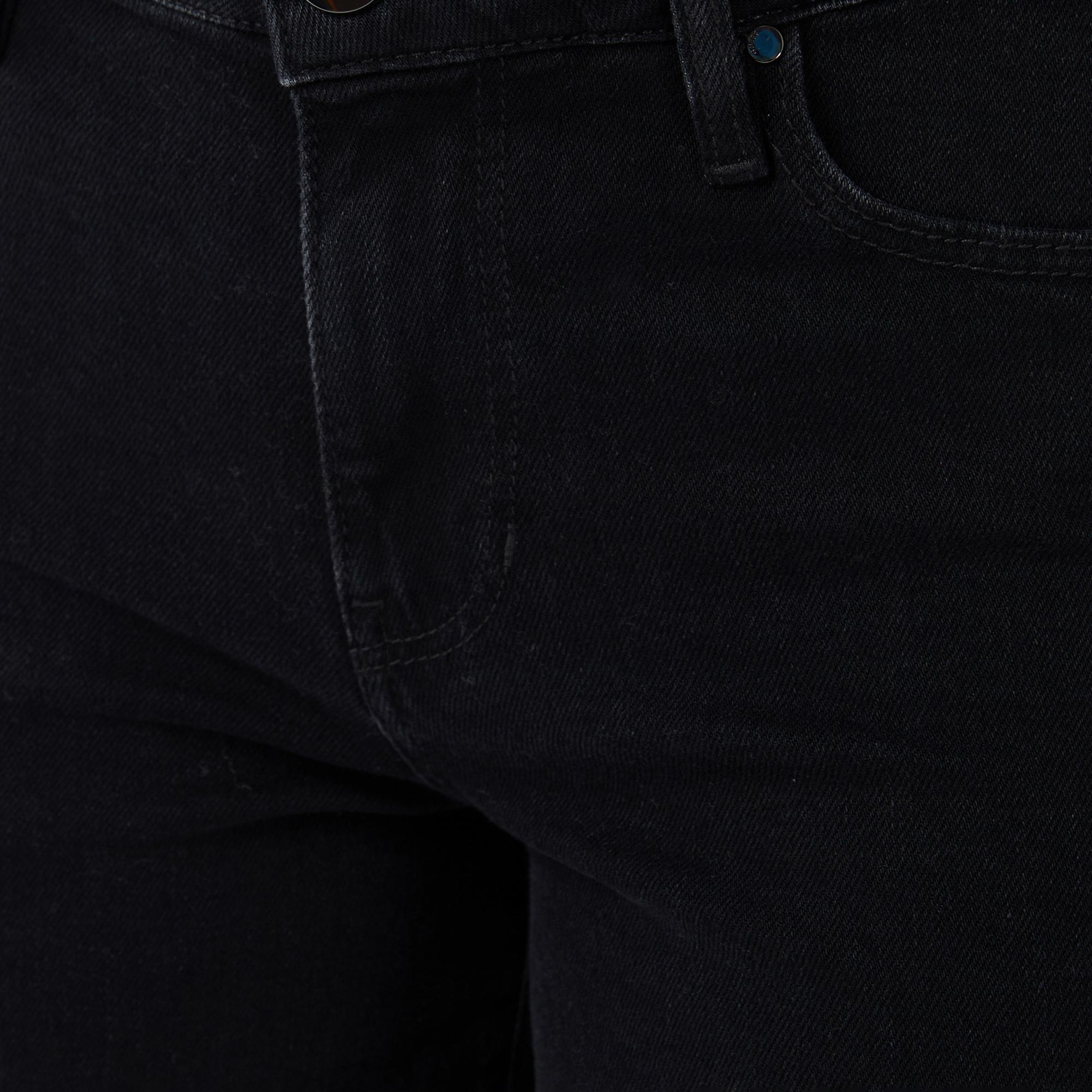 Guess Bellaggio Kaşmir Karışımlı Palazzo Fit Kadın Siyah Jean