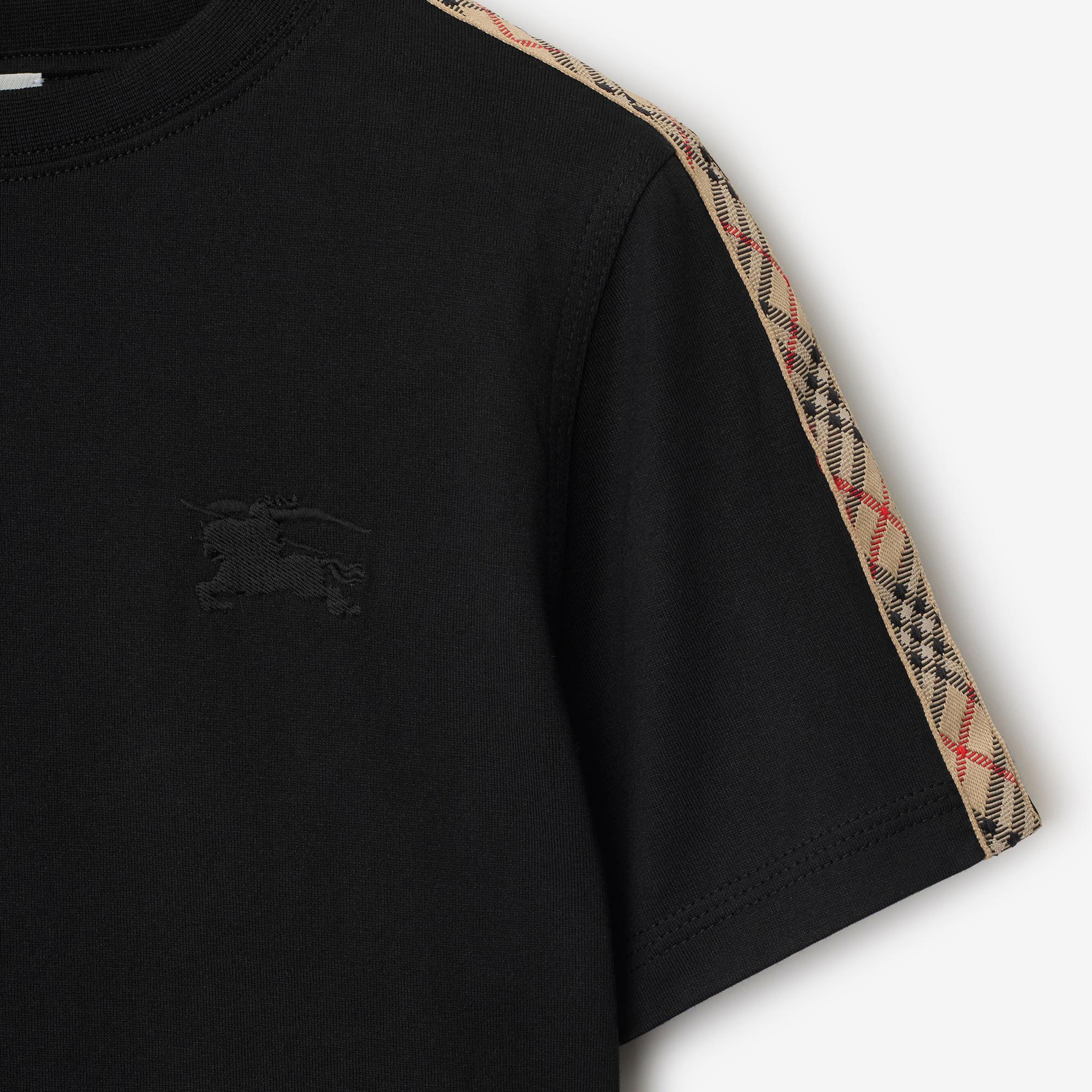 Burberry Çocuk Siyah T-Shirt
