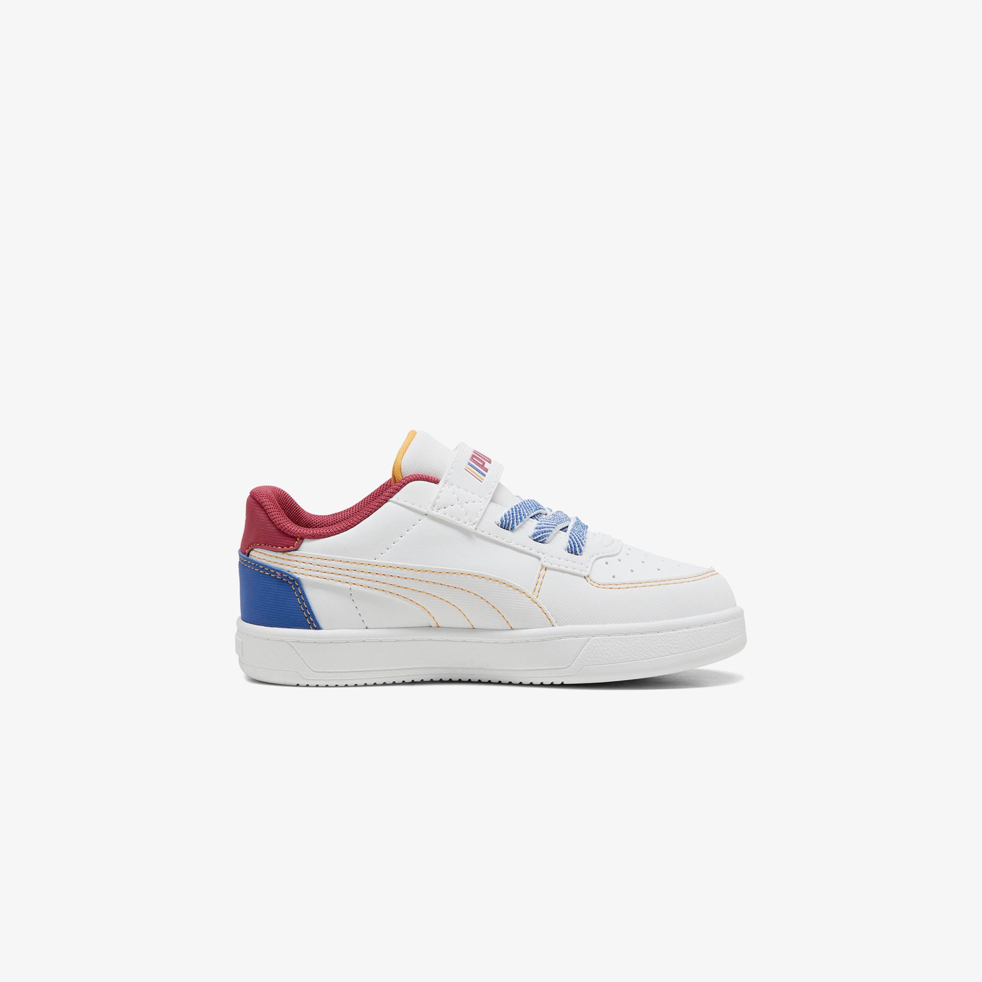 Puma Caven 2 0 Starblitzac+Ps Çocuk Beyaz Spor Ayakkabı