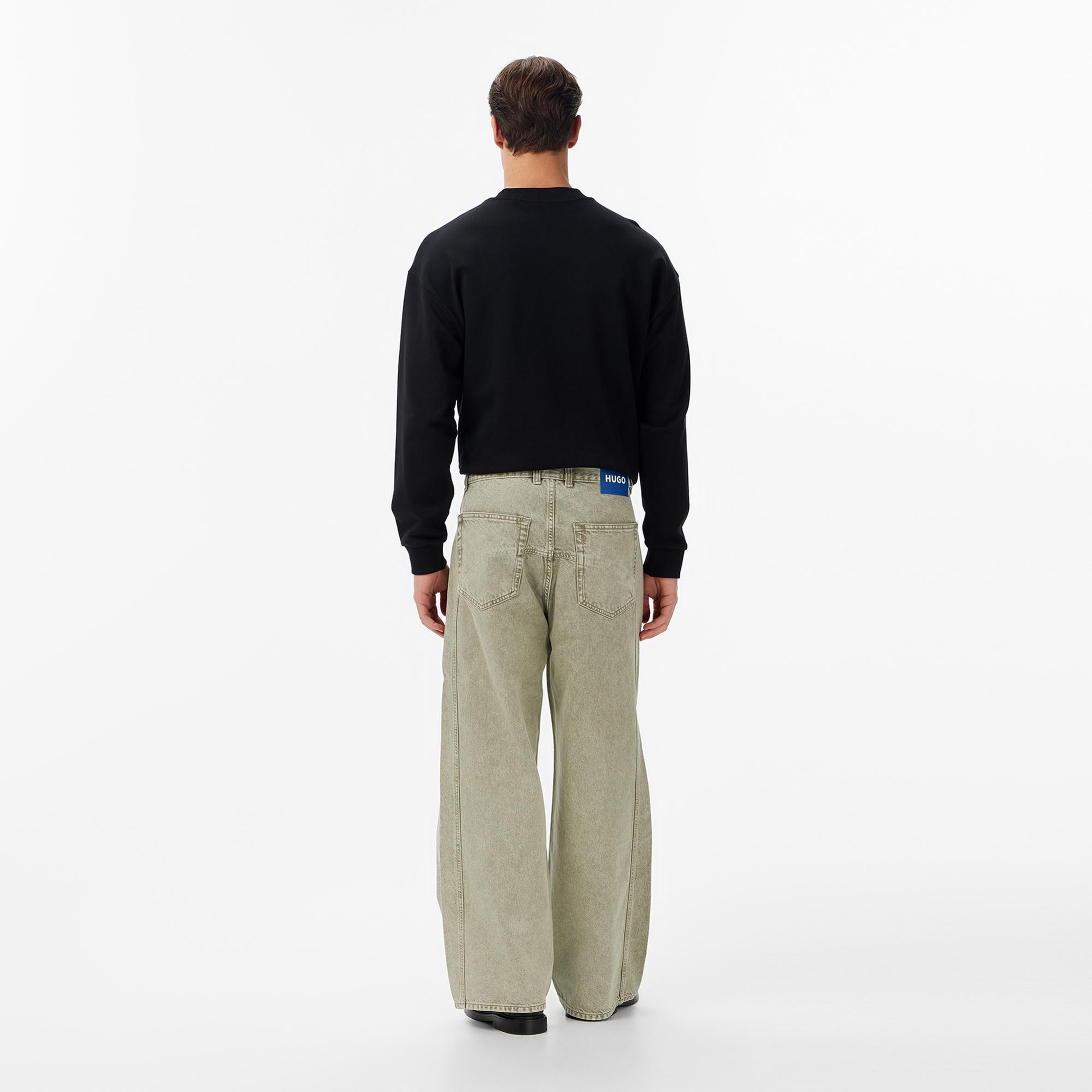 Hugo Boss Tapered Fit Erkek Bej Pantolon
