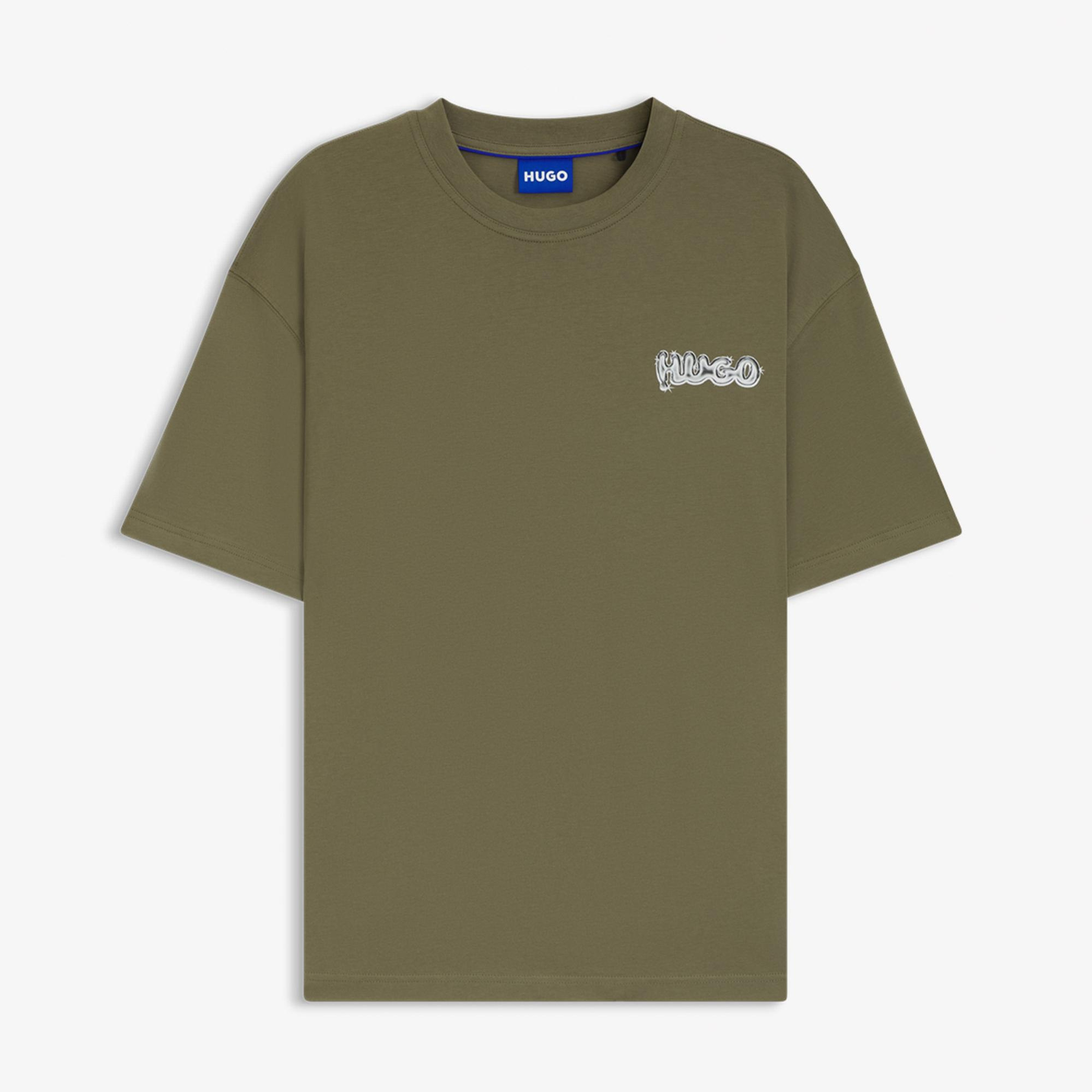 Hugo Nyrotee Erkek Haki T-Shirt