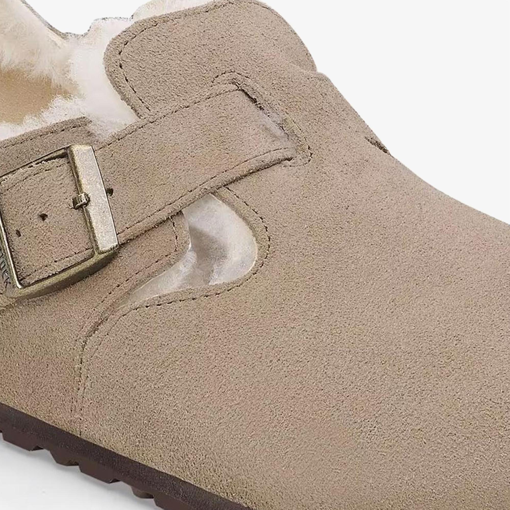Birkenstock London VL Shearling Kadın Bej Günlük Ayakkabı