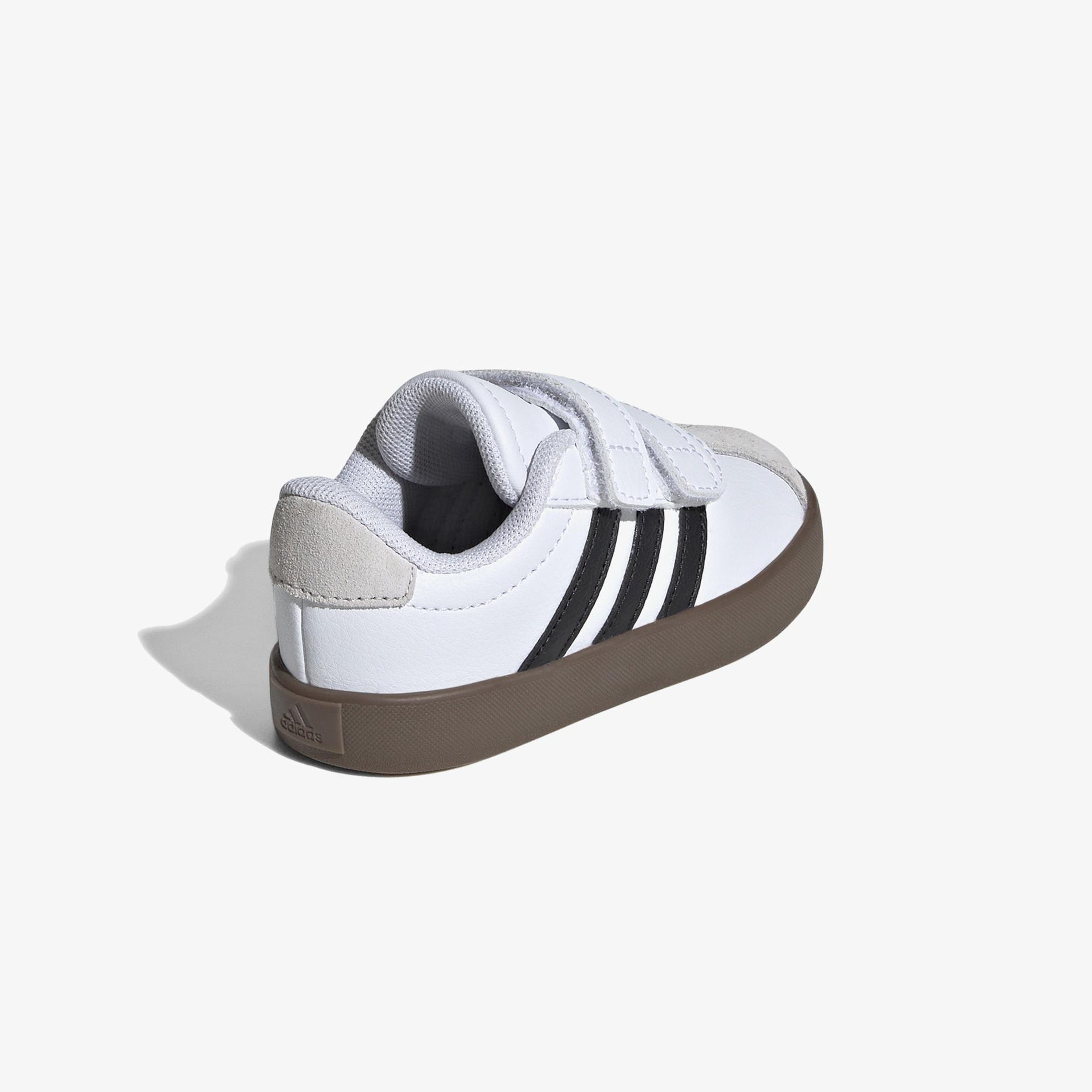 adidas VL Court 3.0 Bebek Beyaz Spor Ayakkabı