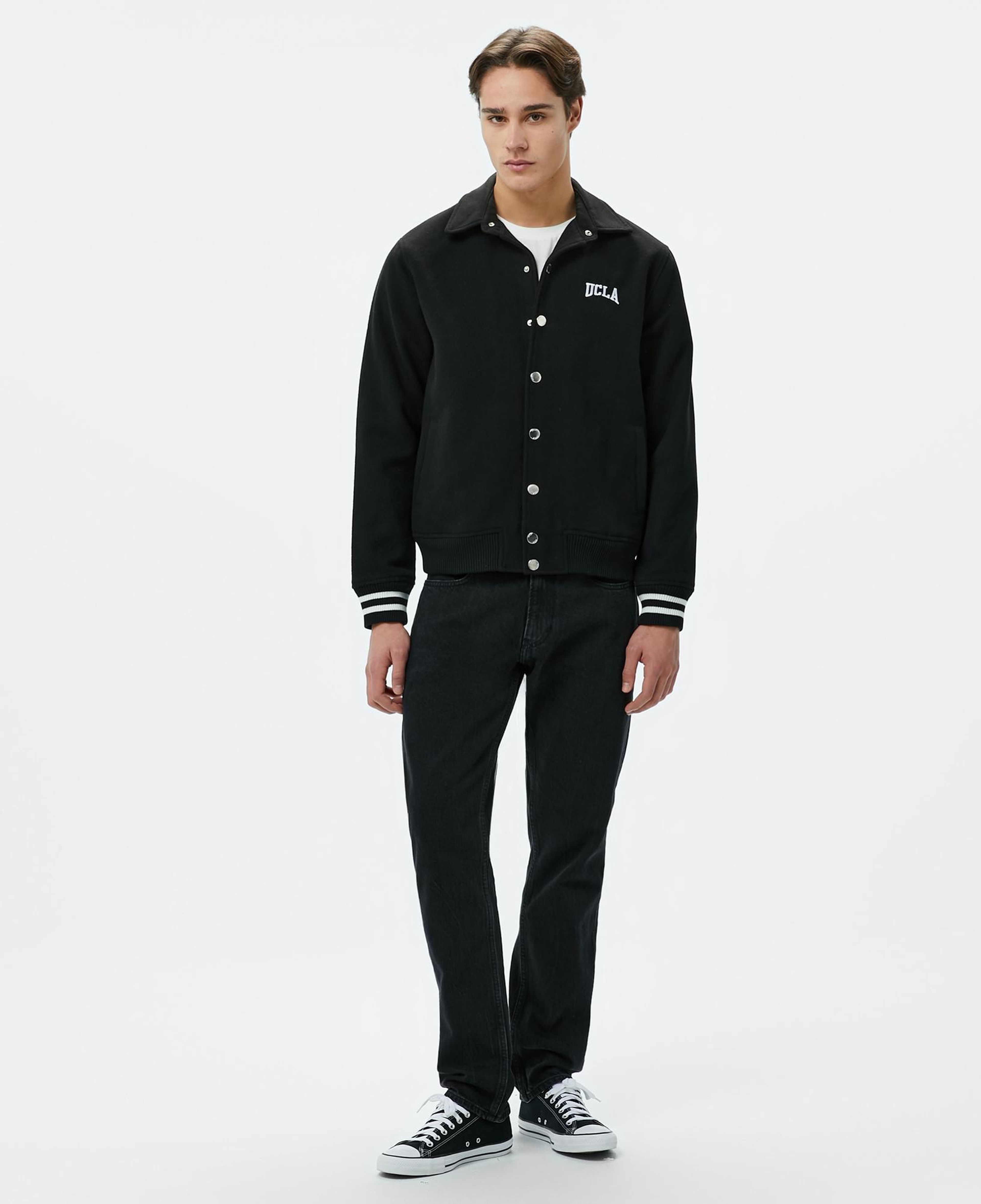 Ucla Keane Erkek Siyah Ceket