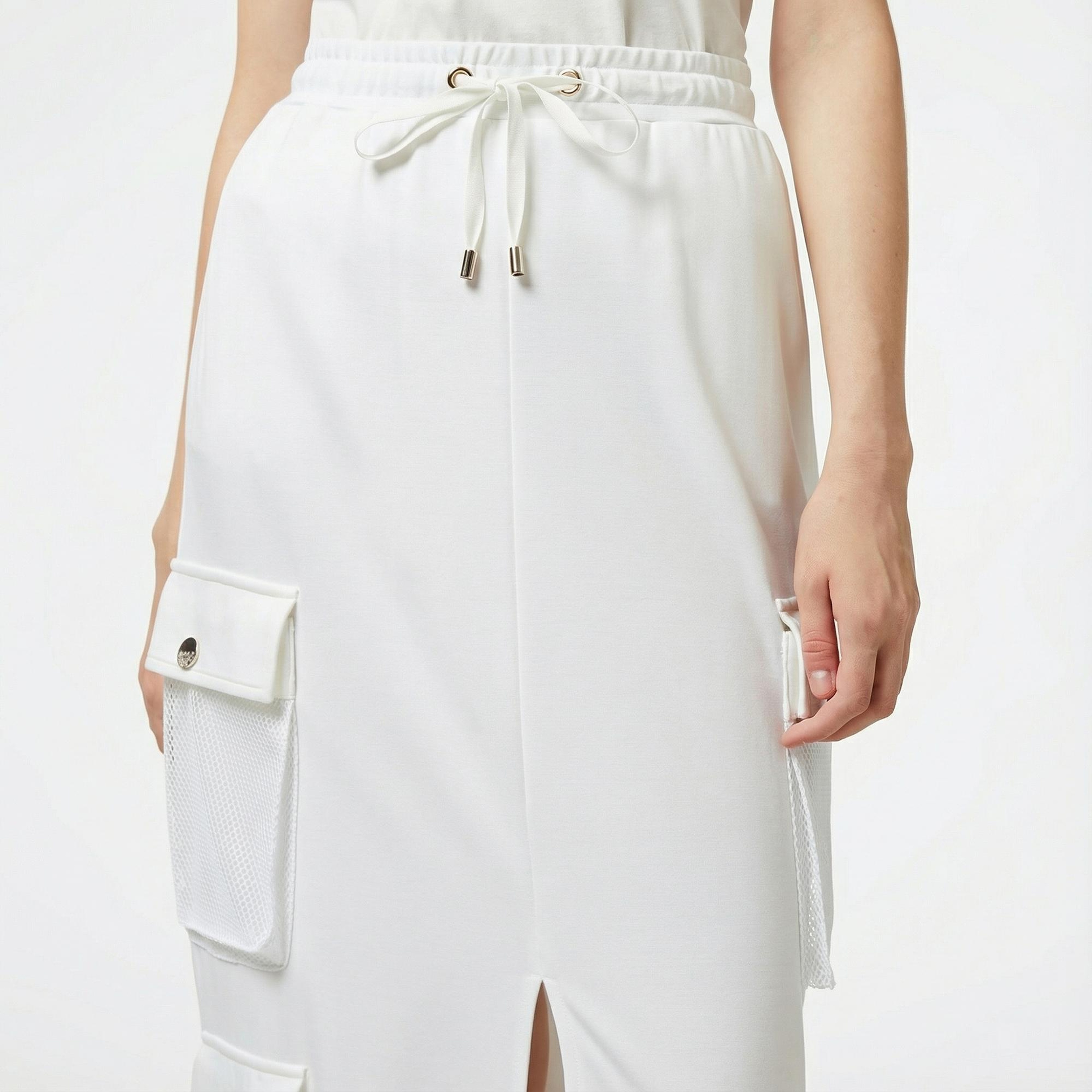 Liu Jo Kadın Beyaz Etek