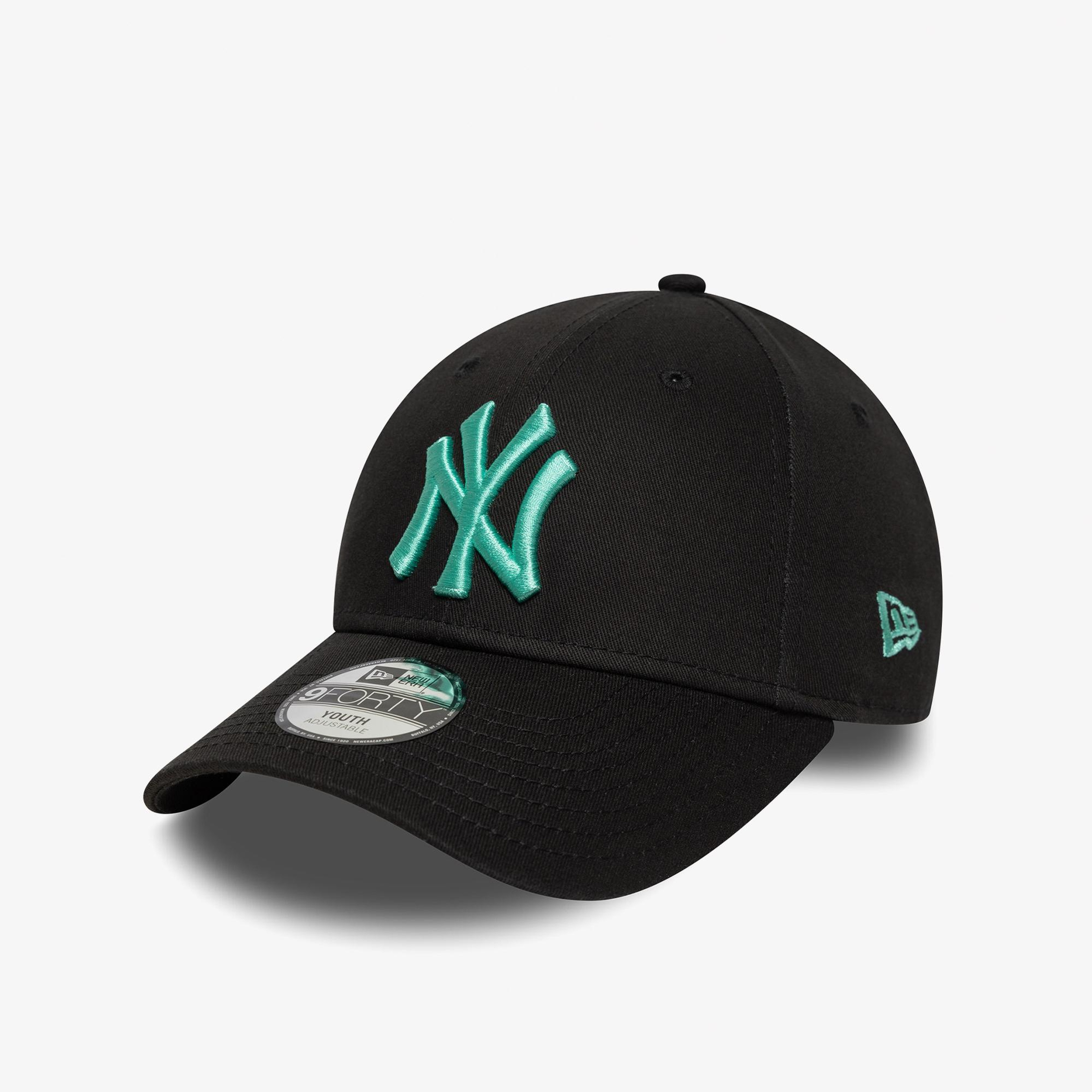 New Era MLB League Essentials New York Yankees Çocuk Siyah Şapka