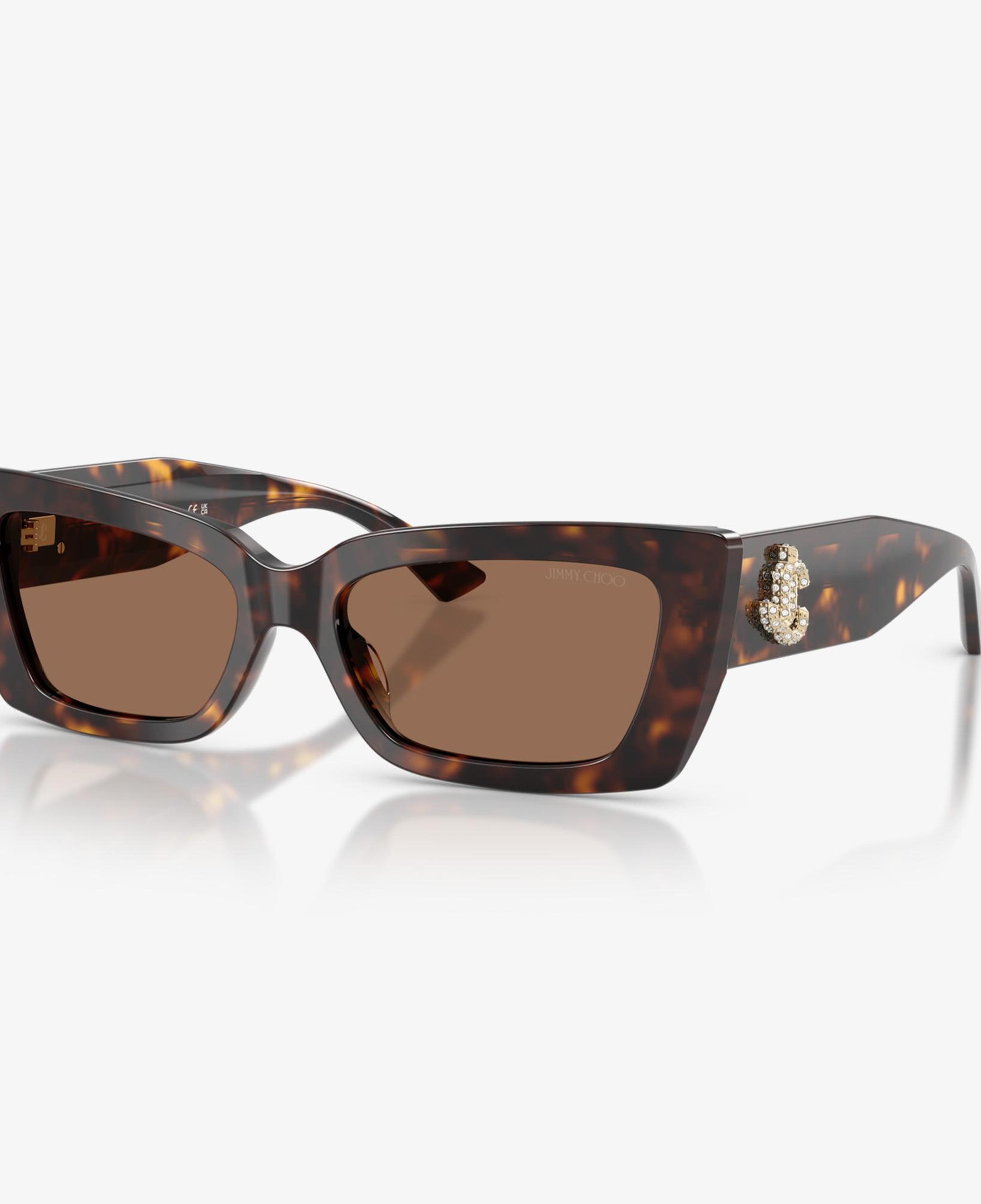 Jimmy Choo JC5037BU Kadın Kahverengi Güneş Gözlüğü