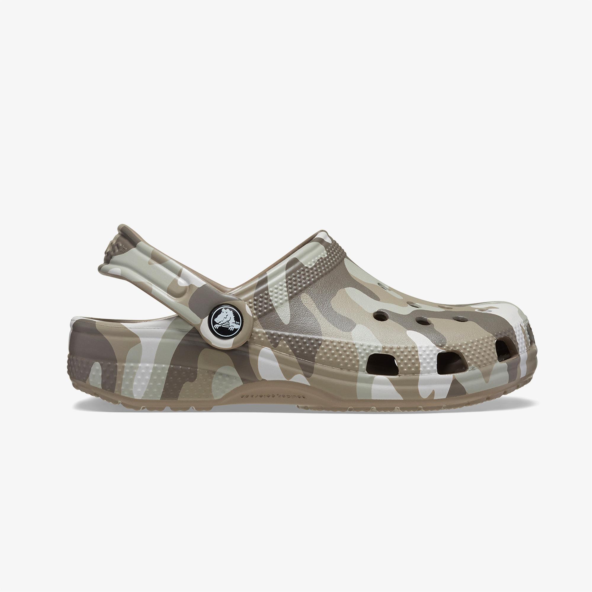 Crocs Classic Camo Clog Çocuk Renkli Terlik