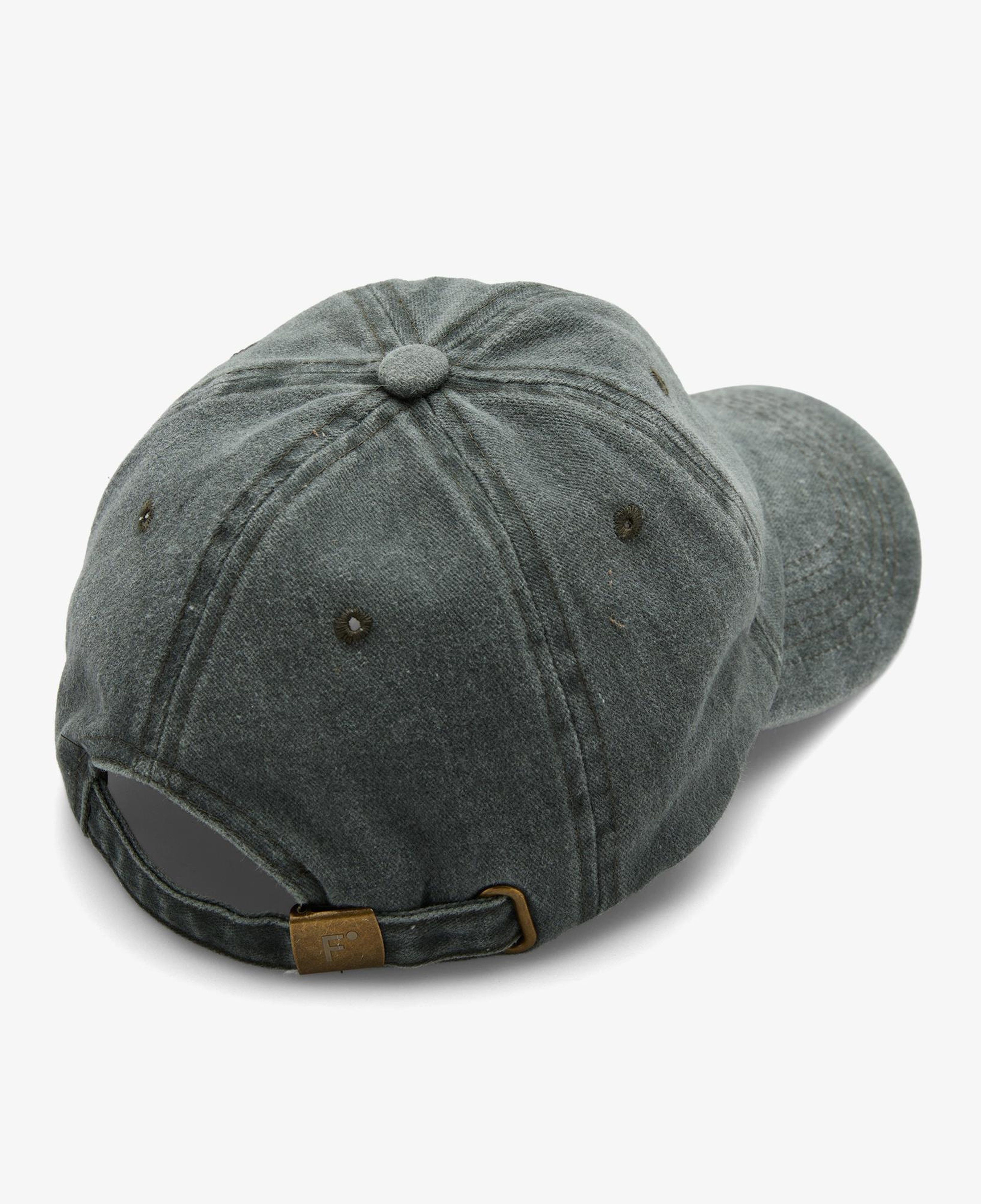 FashFed Yıkamalı Unisex Antrasit Şapka