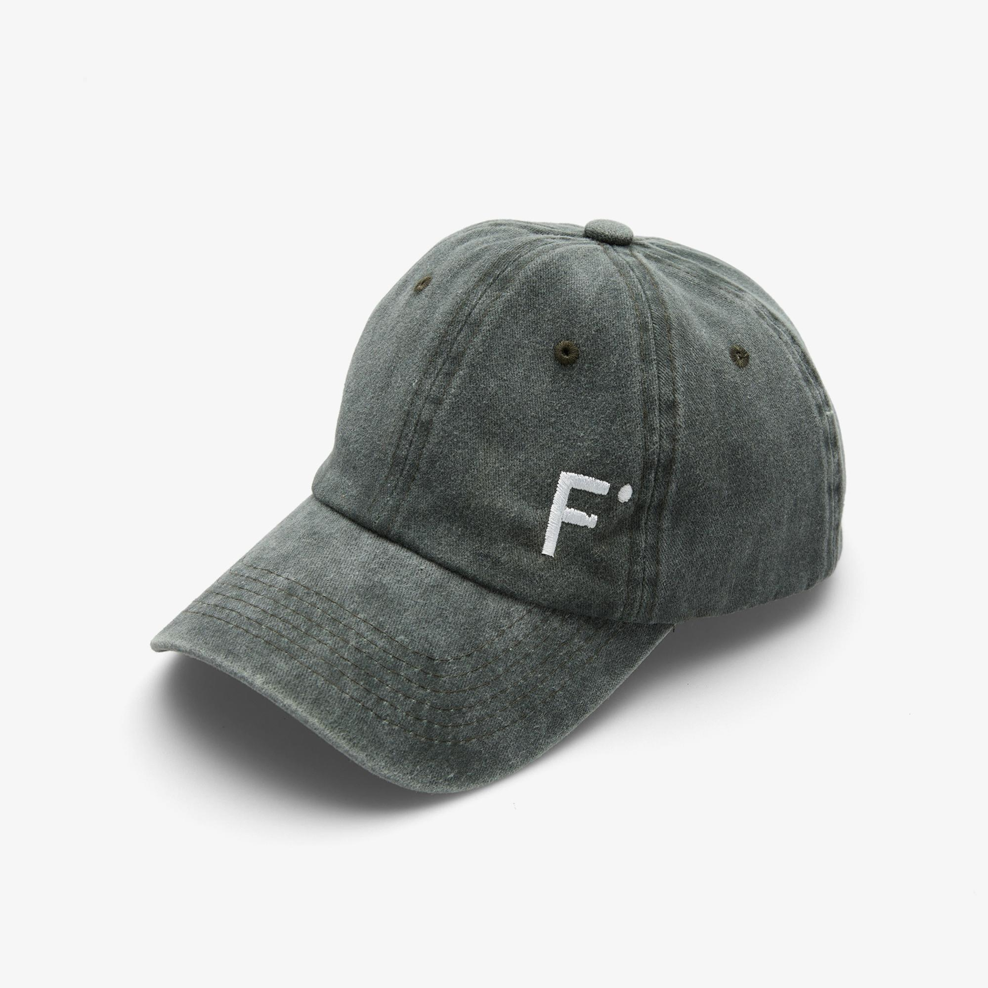 FashFed Yıkamalı Unisex Antrasit Şapka