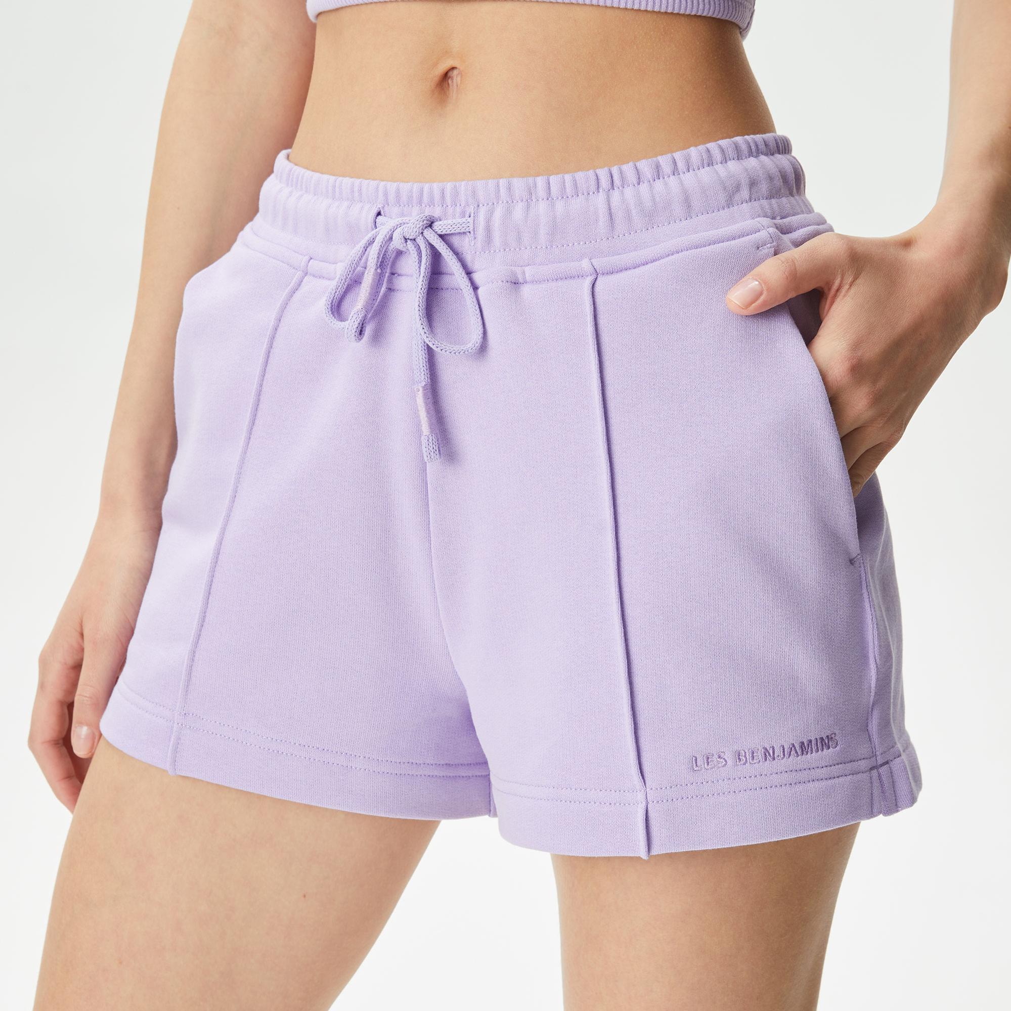 Les Benjamins  303 Kadın Mor Şort