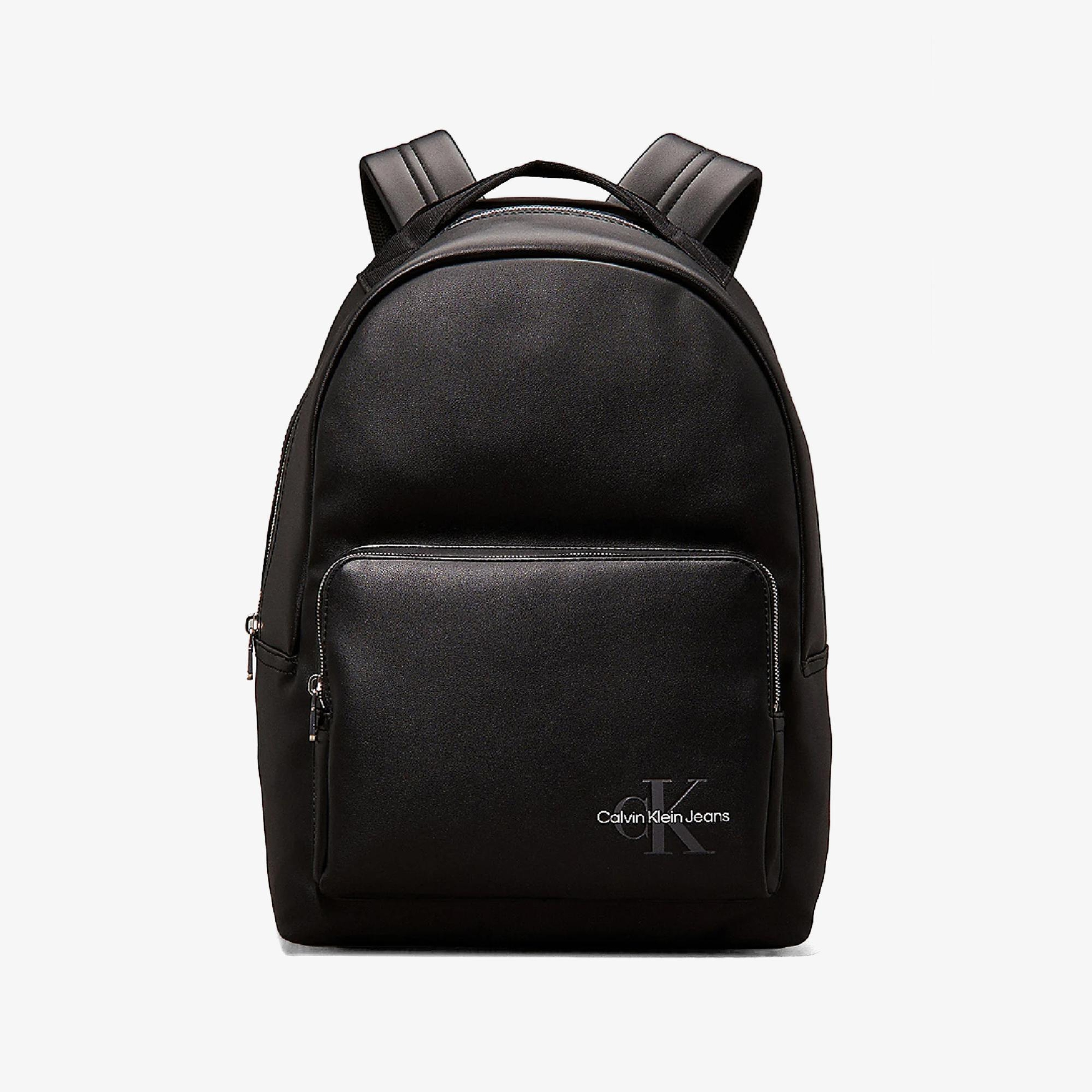 Calvin Klein Mono Logo Erkek Siyah Sırt Çantası