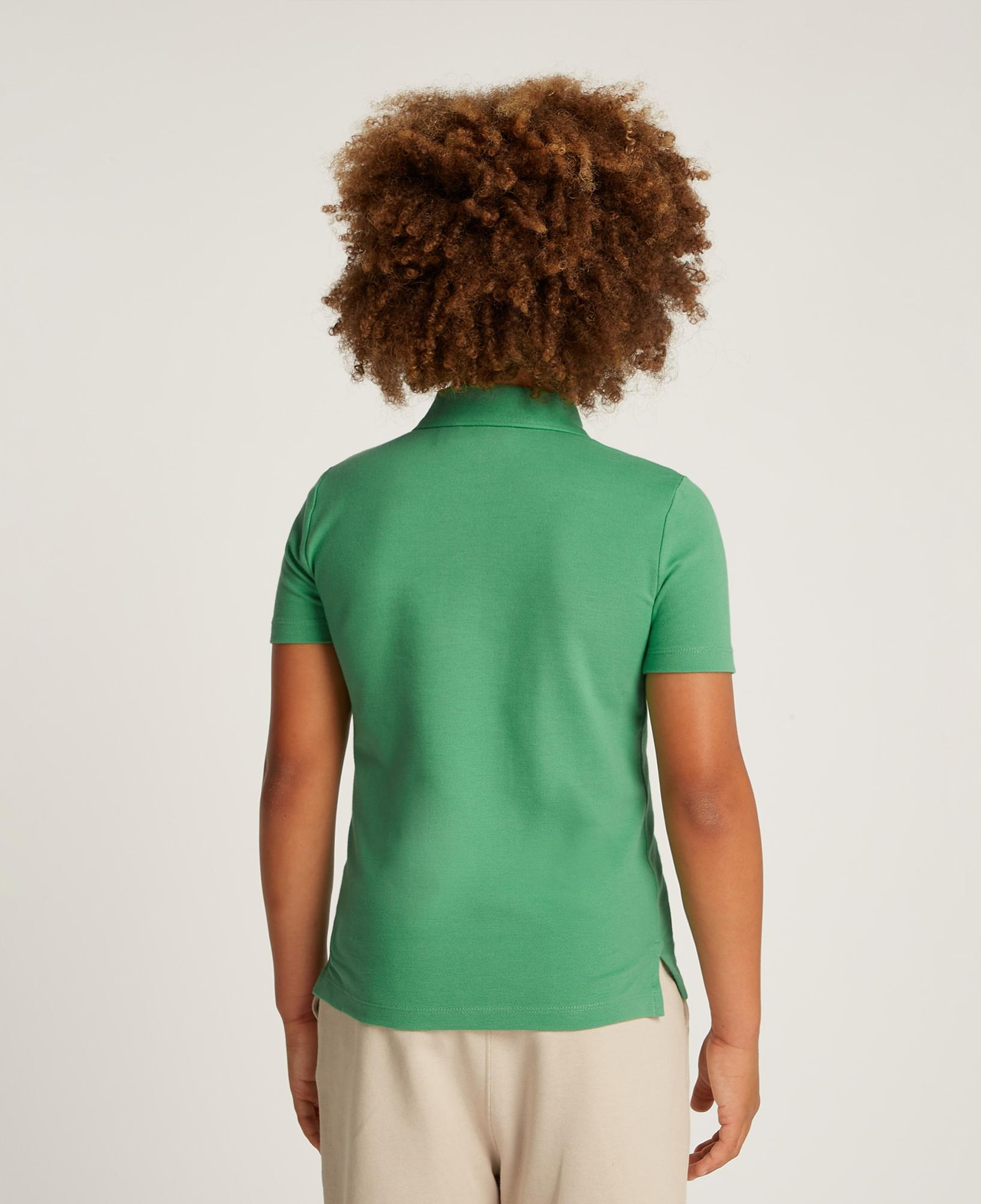 Calvin Klein Regular Çocuk Yeşil Polo