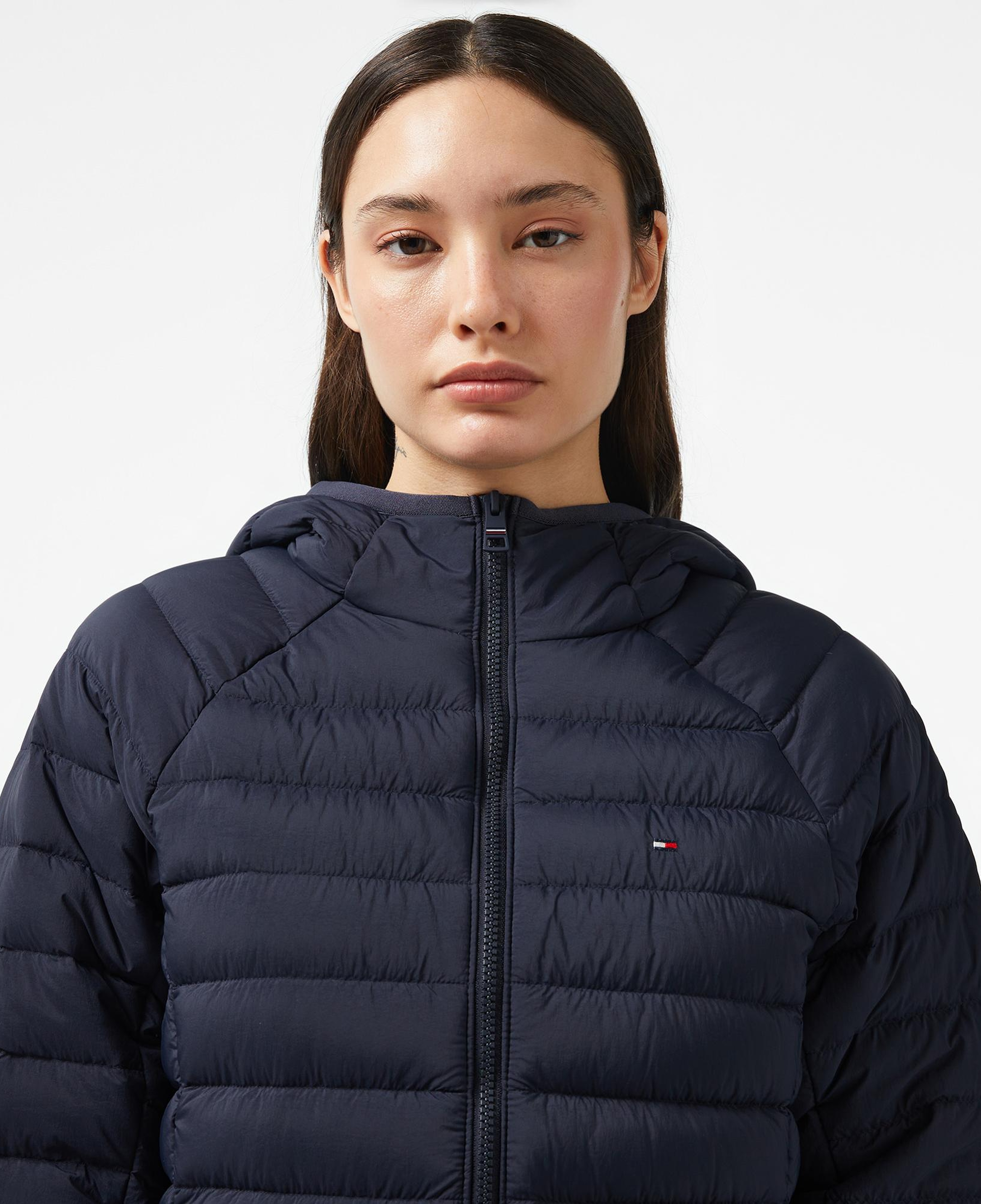 Tommy Hilfiger Sporty Down Kadın Mavi Ceket