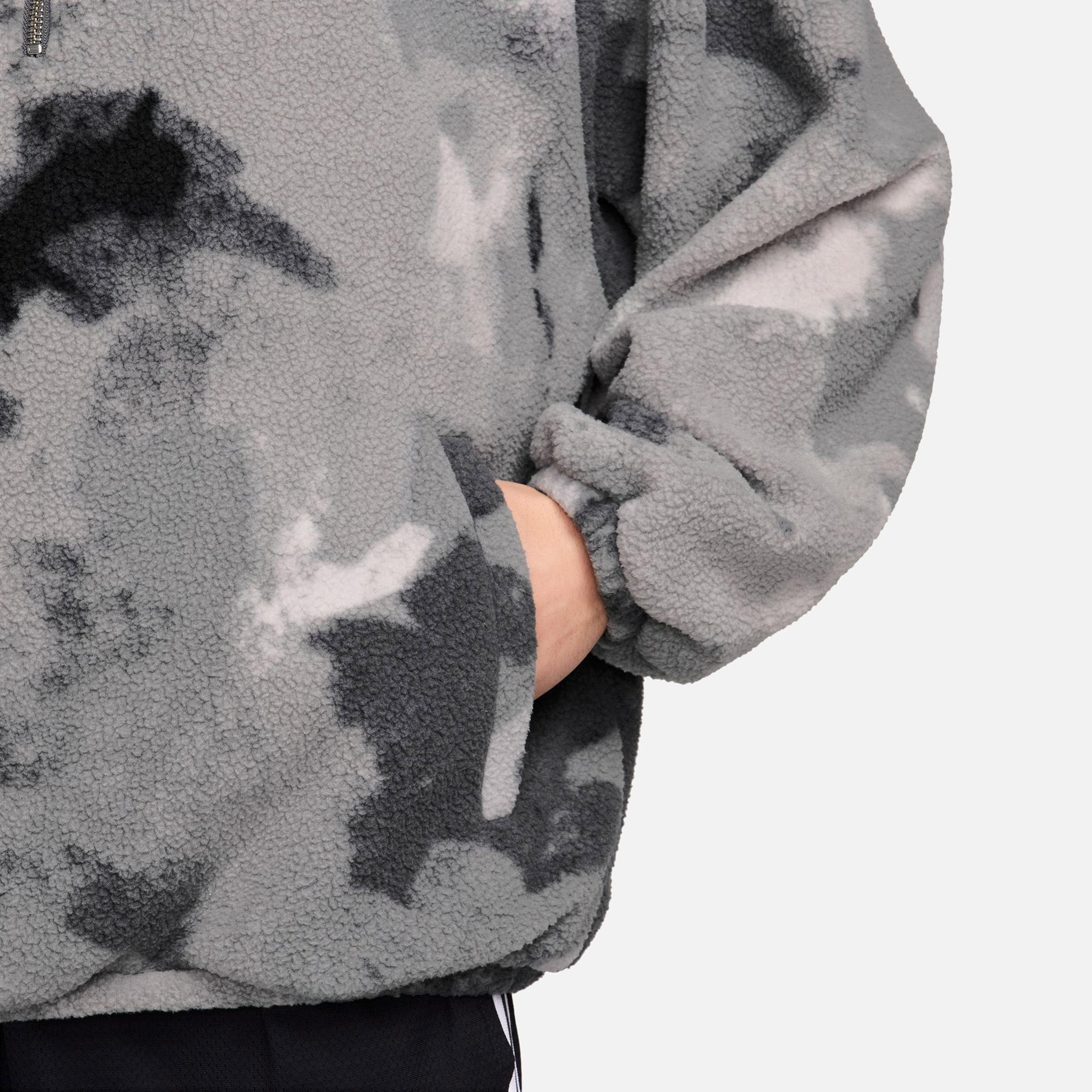 Nike Therma-Fit Sherpa Erkek Gri Ceket