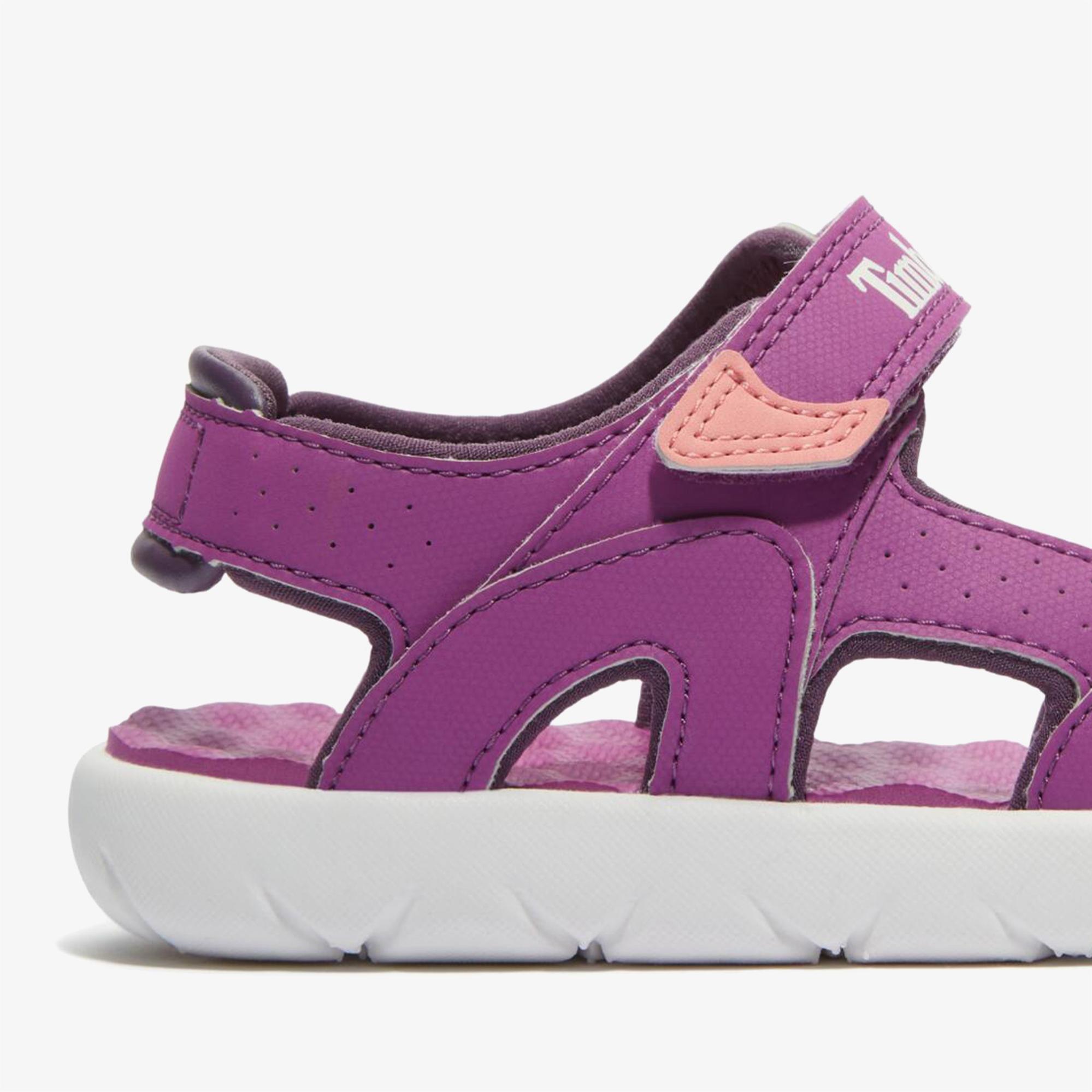 Timberland Perkins Row Backstrap Bebek Mor Sandalet