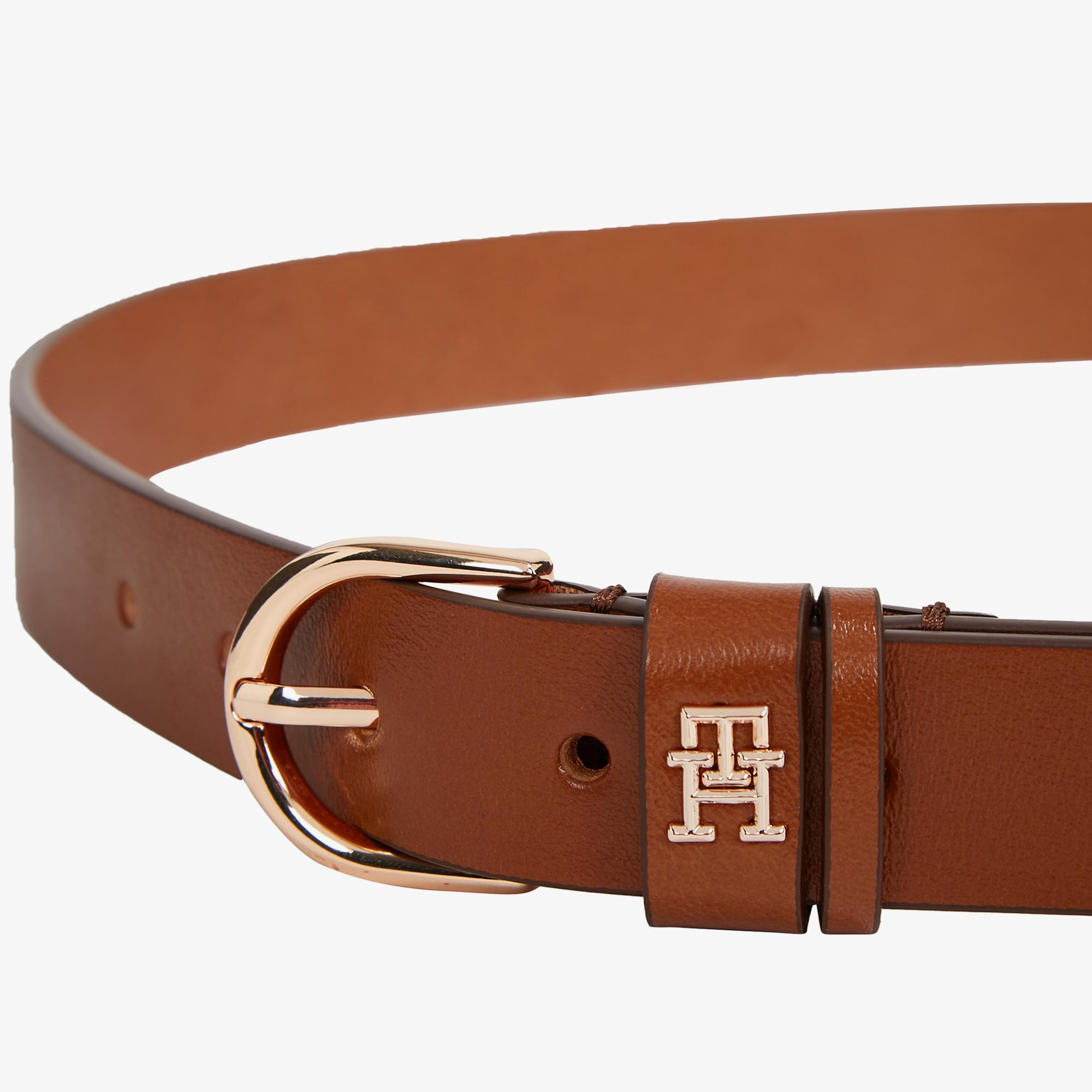 Tommy Hilfiger Essential Effortless 2.5 Kadın Kahverengi Kemer