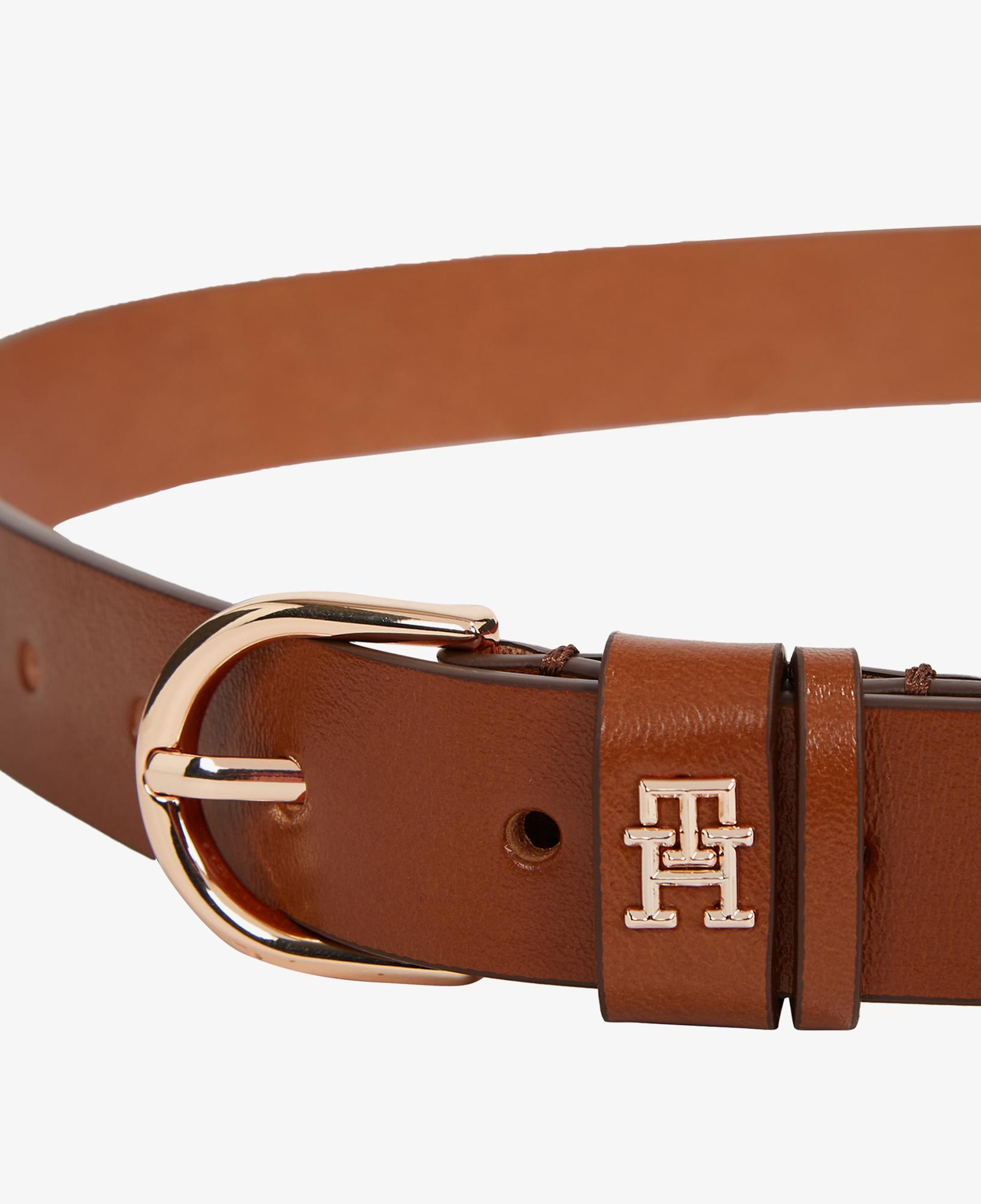 Tommy Hilfiger Essential Effortless 2.5 Kadın Kahverengi Kemer