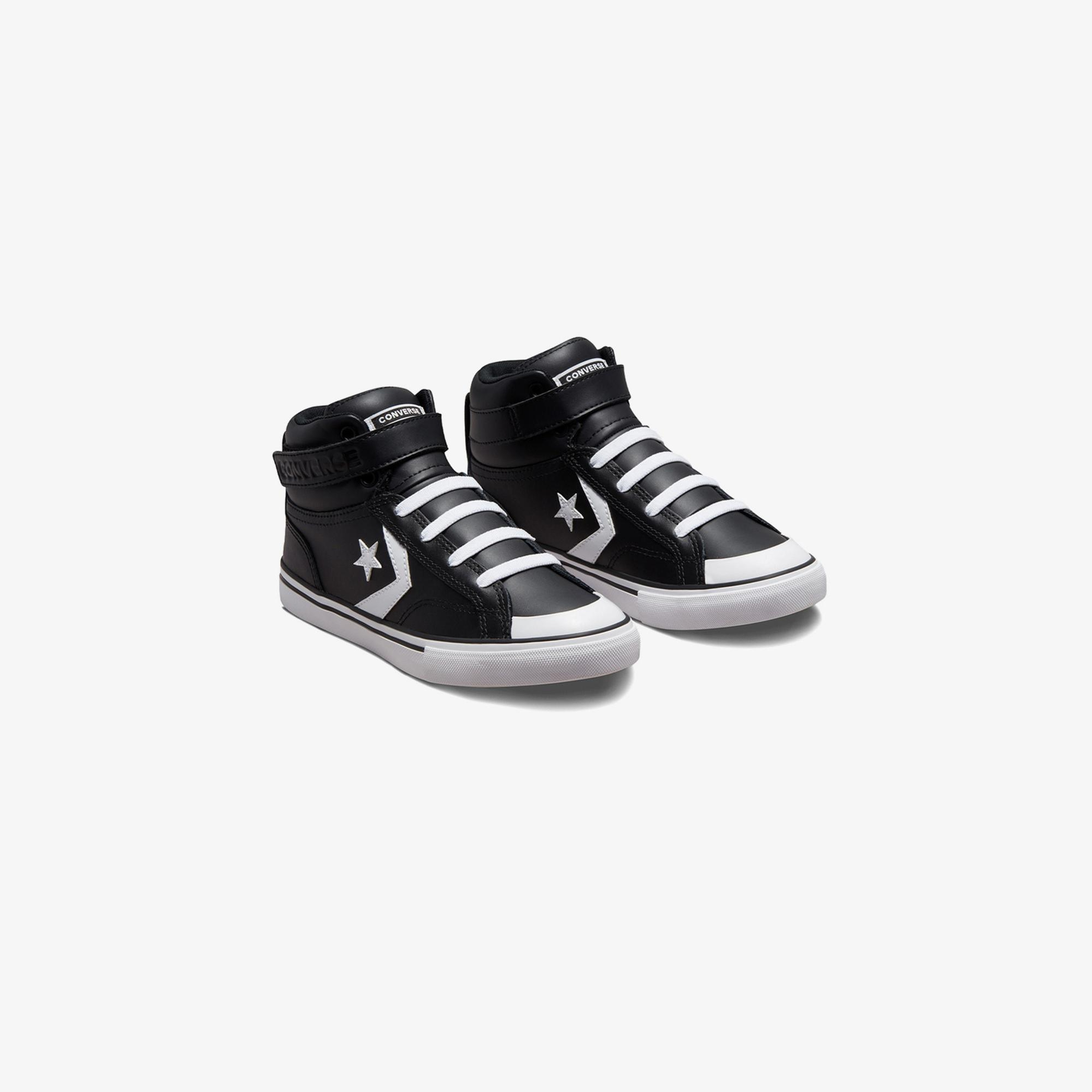 Converse Pro Blaze Çocuk Siyah Deri Sneaker