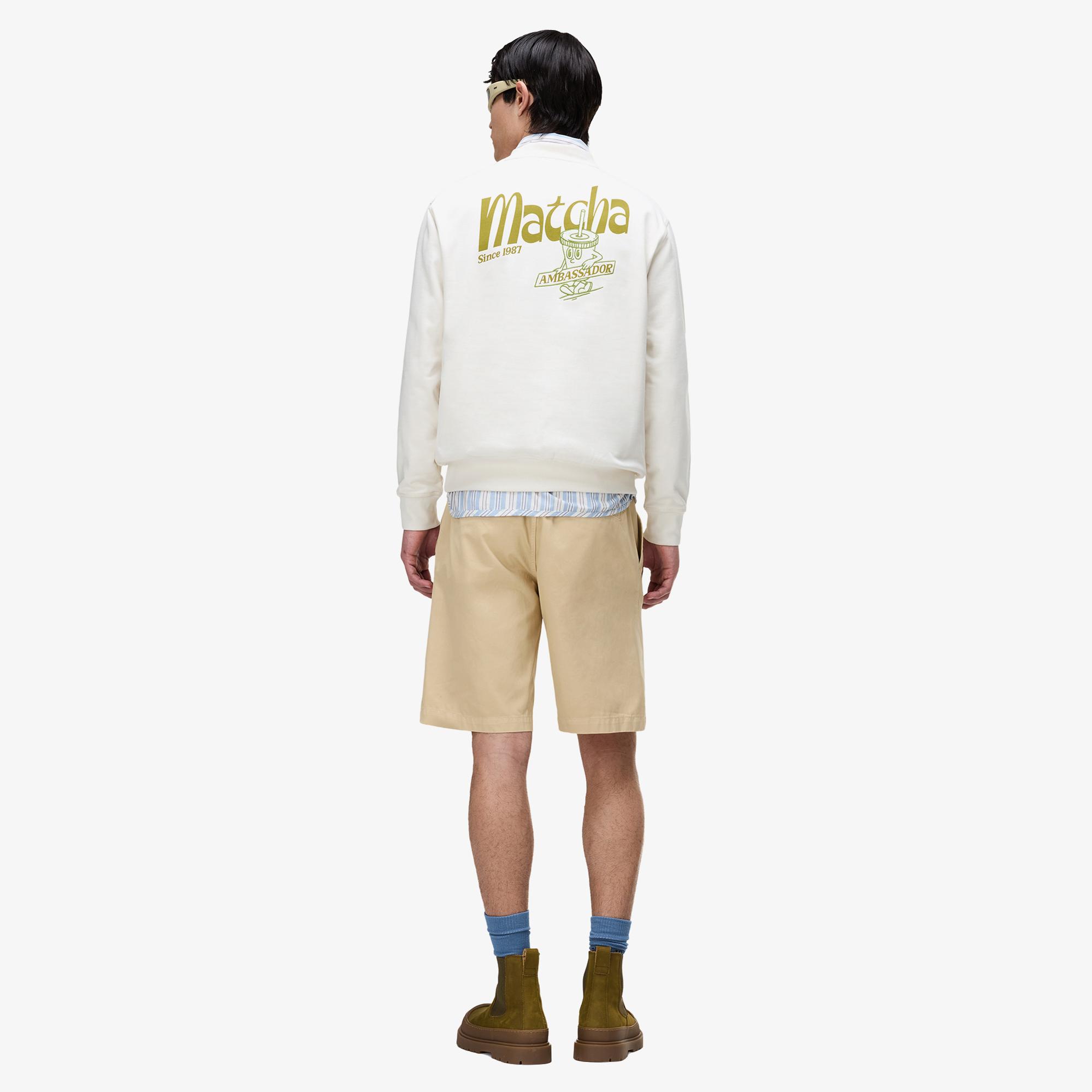 Napapijri B-Sol C Erkek Beyaz Sweatshirt