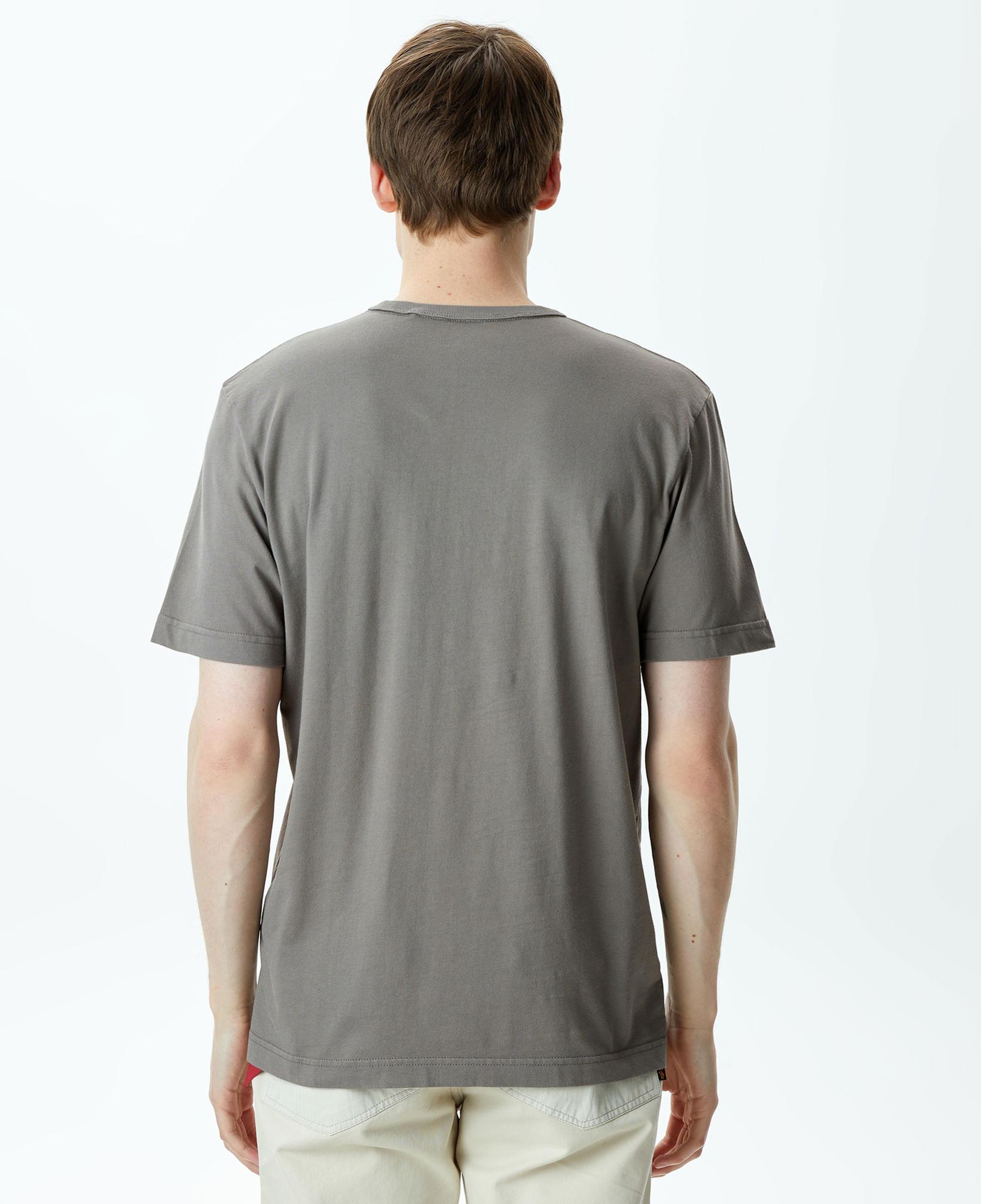 Alpha Industries Alpha Gradient Unisex Gri T-Shirt