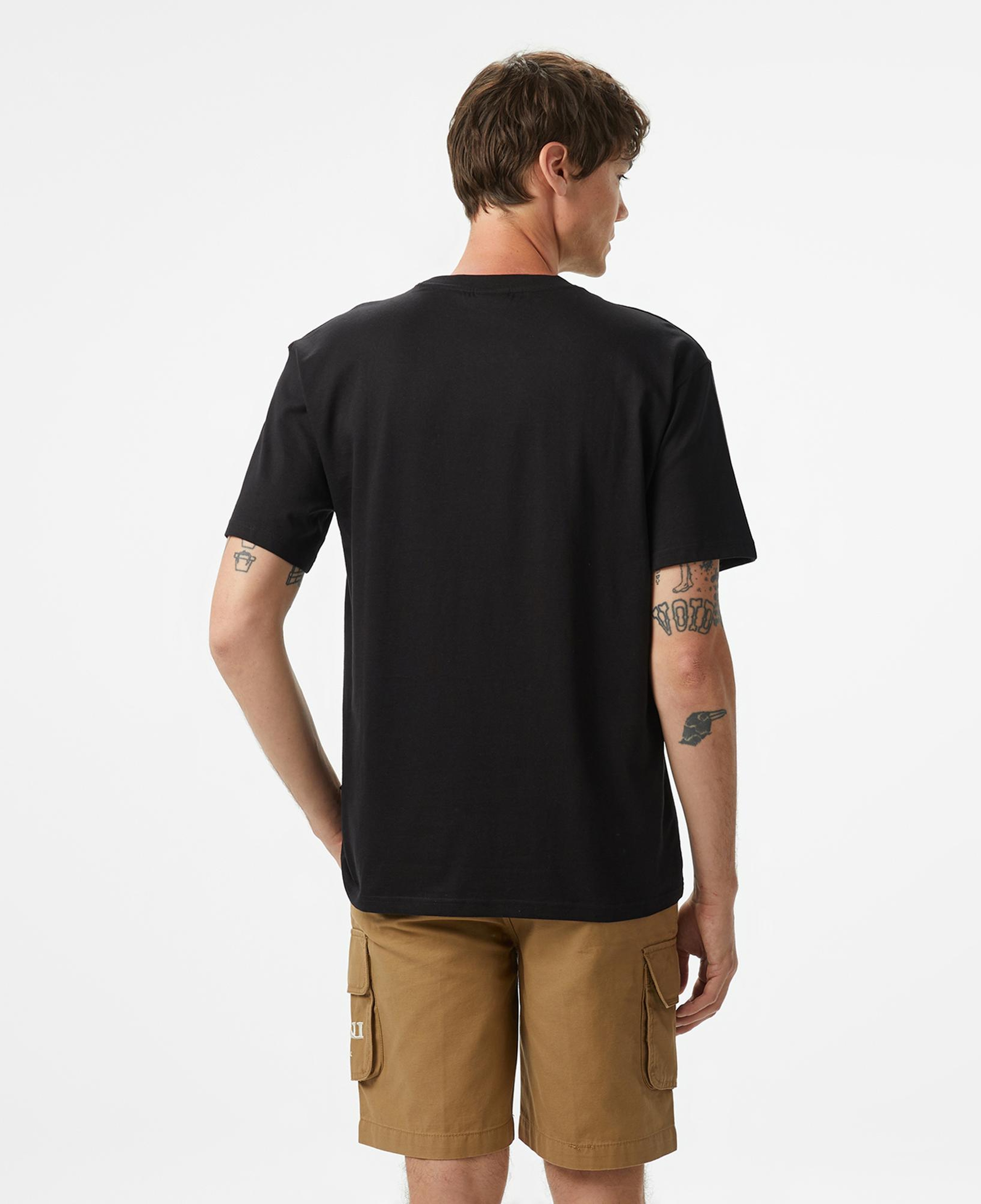 Karl Kani Woven Signature Airbush Amor Erkek Siyah T-Shirt