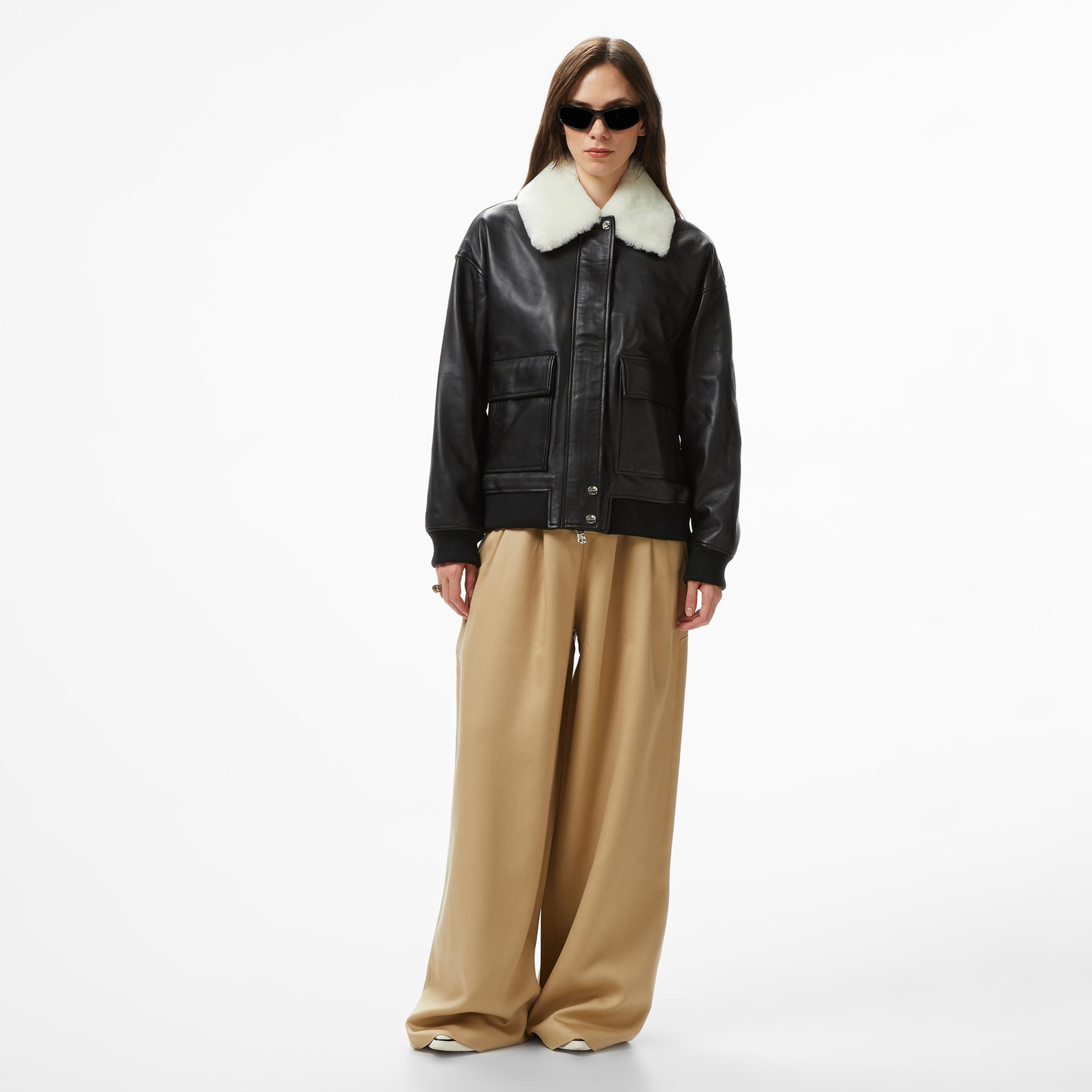 Les Benjamins Regular Fit Kadın Siyah Ceket