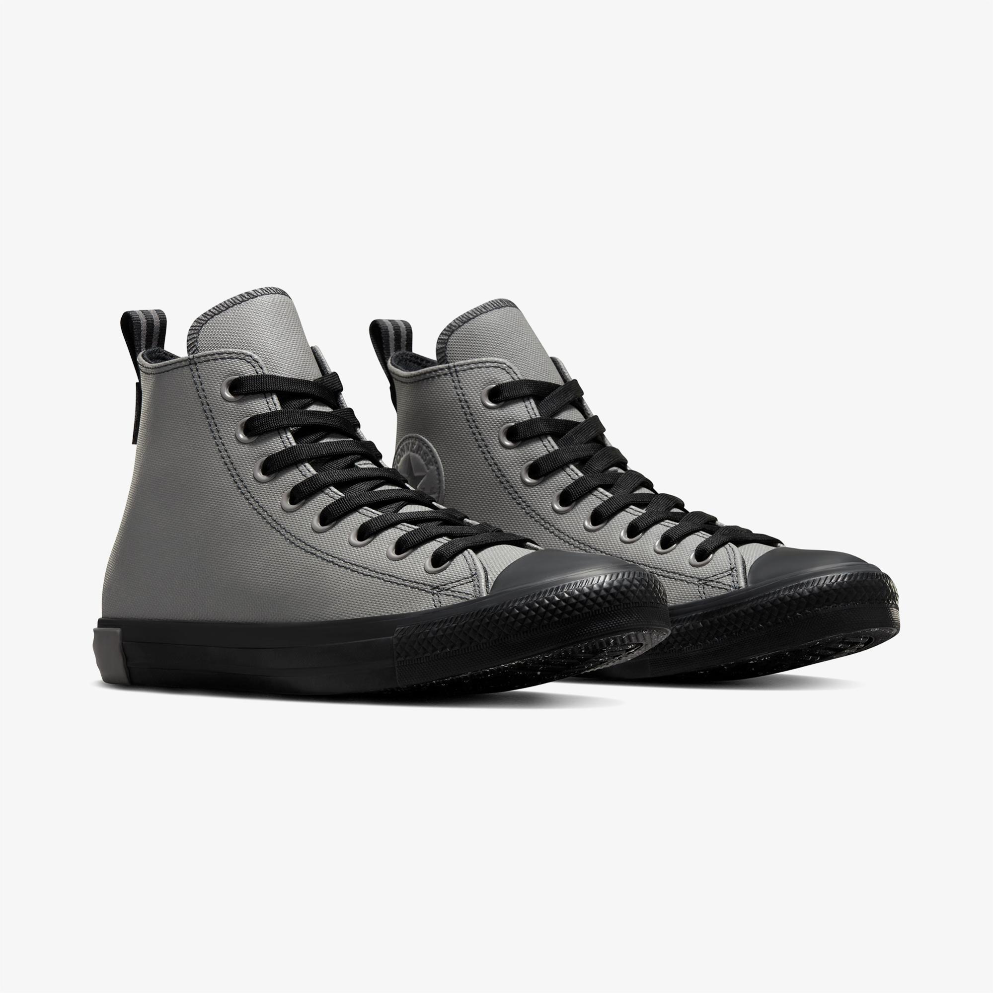 Converse Chuck Taylor All Star Unisex Gri Deri Sneaker