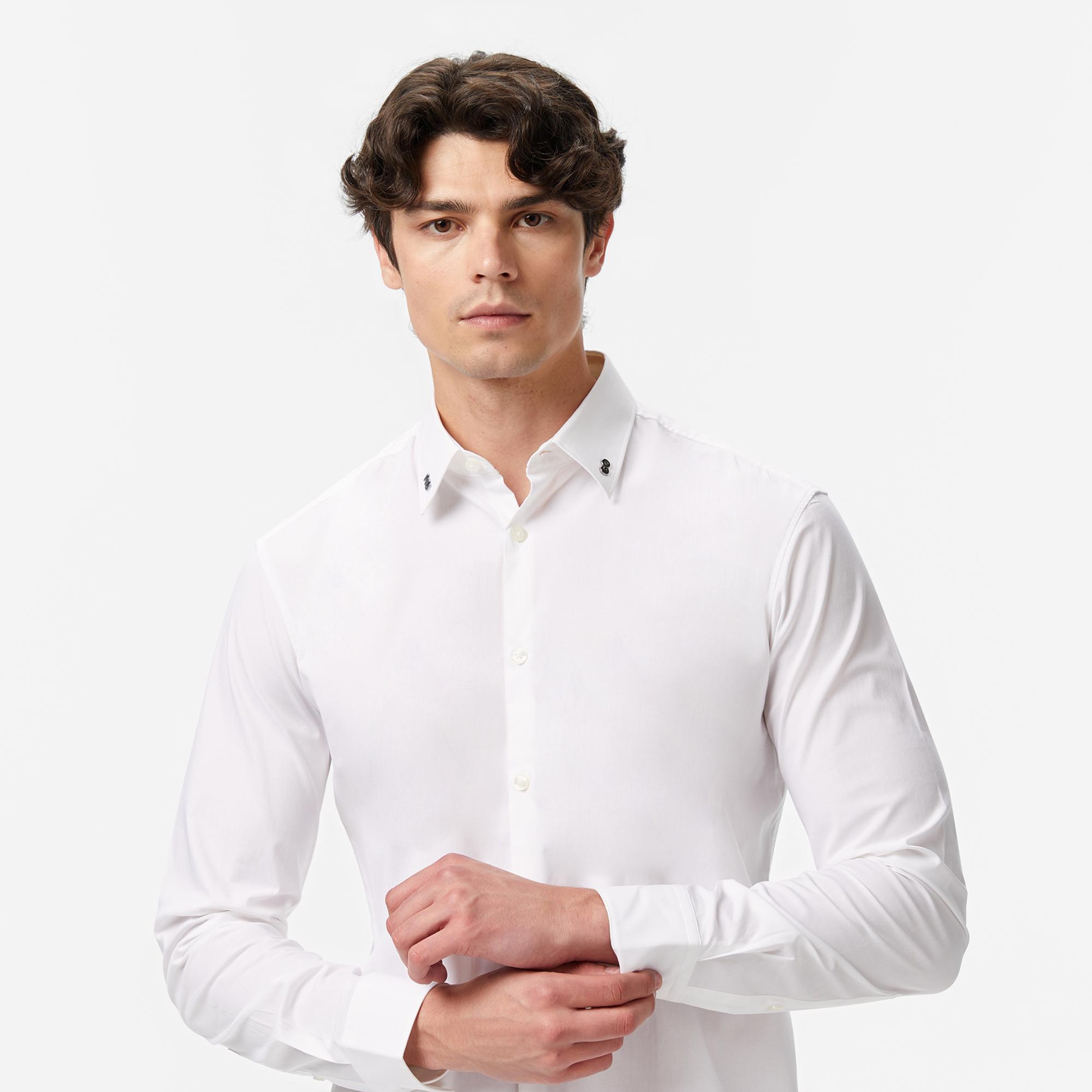 Hugo Erkek Beyaz Gömlek