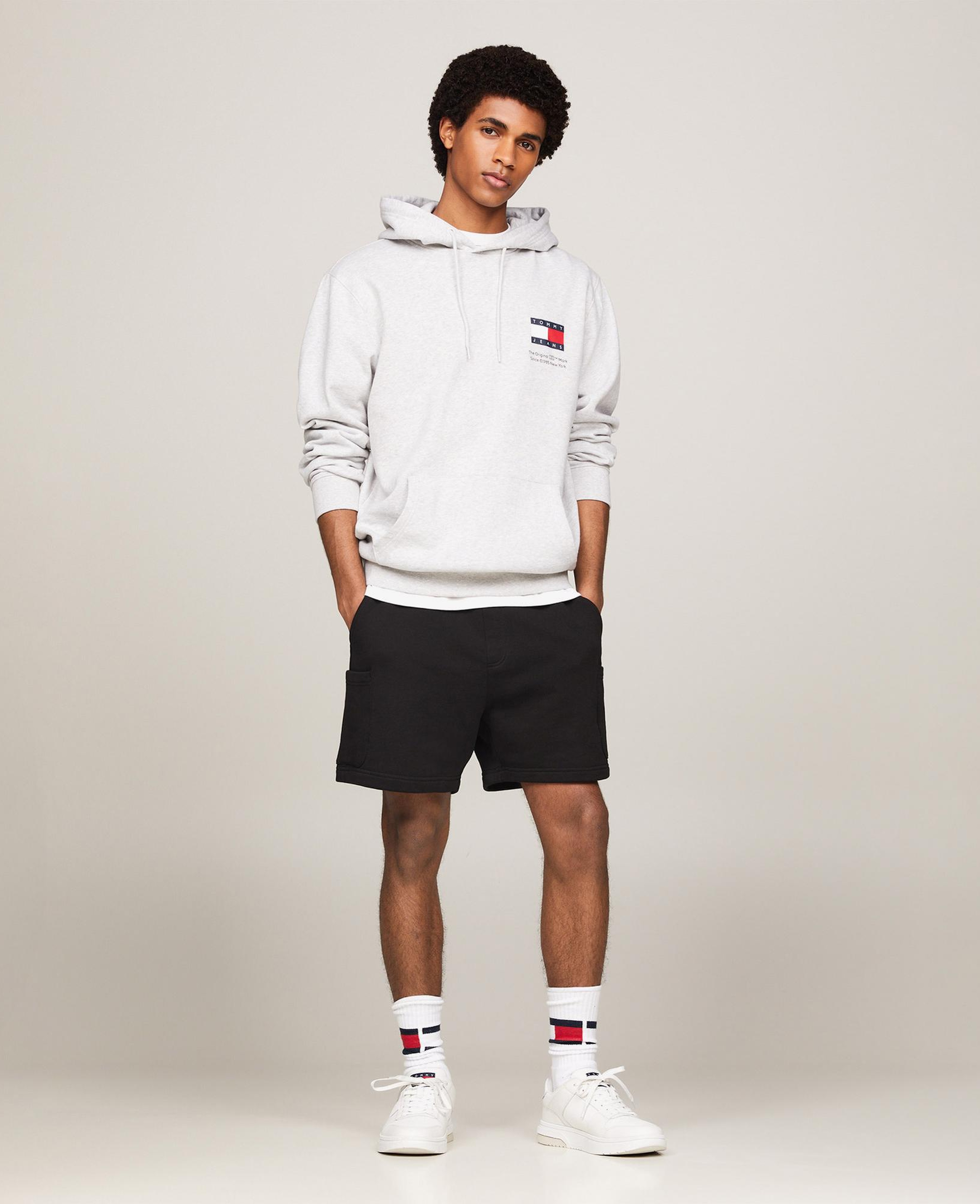 Tommy Hifiger Pamuklu Regular Fit Erkek Siyah Şort