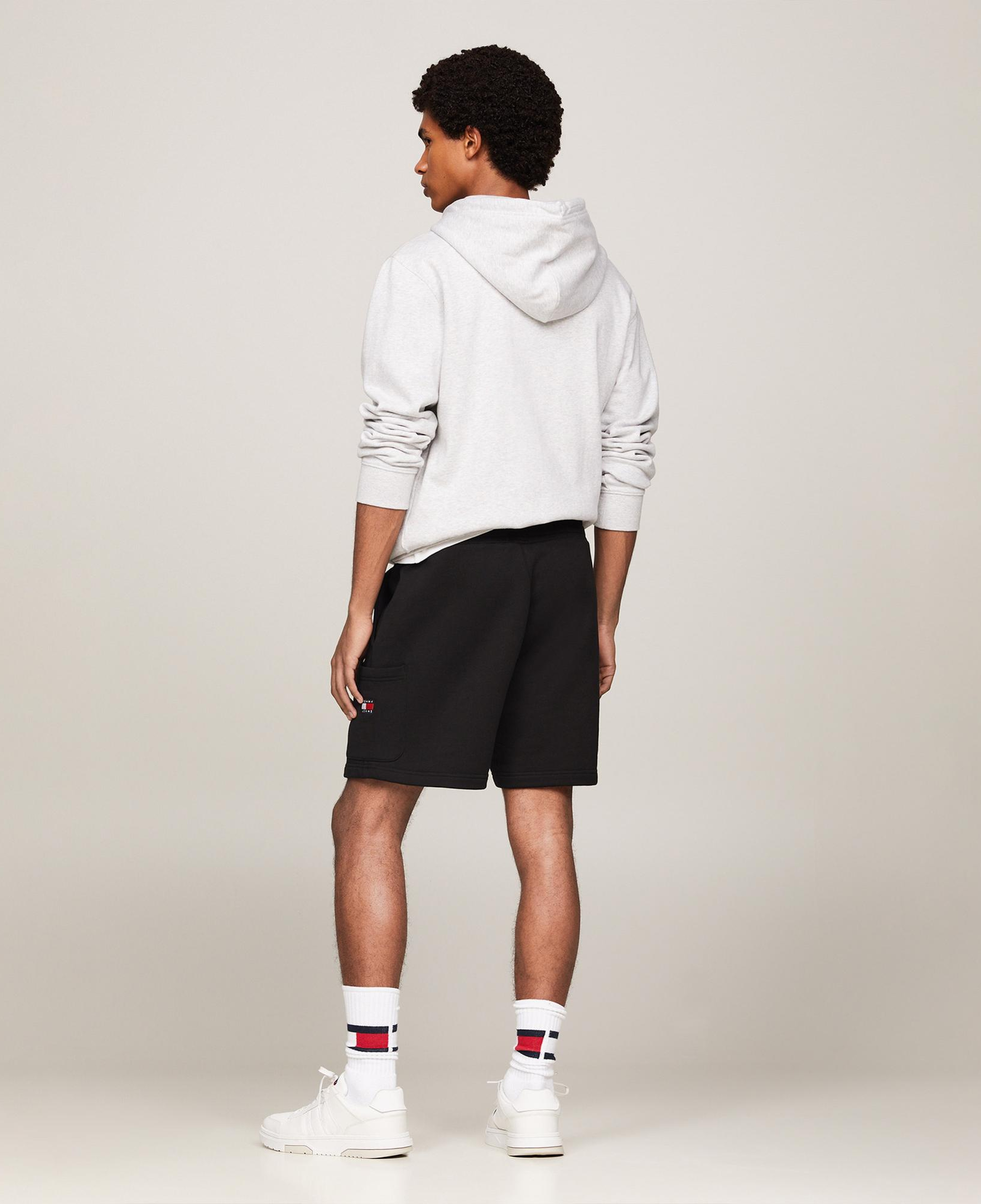 Tommy Hifiger Pamuklu Regular Fit Erkek Siyah Şort