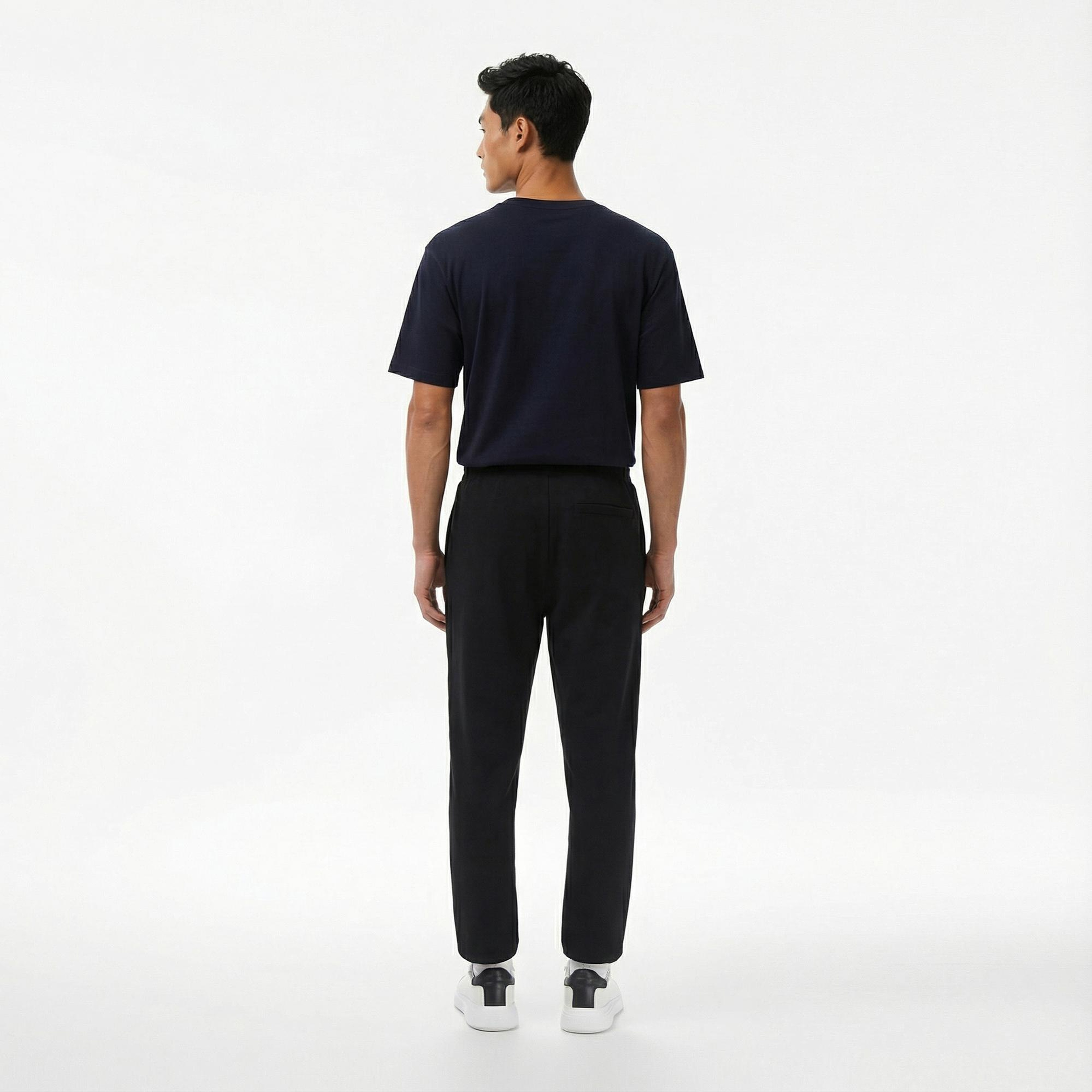 Tommy Hilfiger Core Essentials Erkek Siyah Eşofman Altı