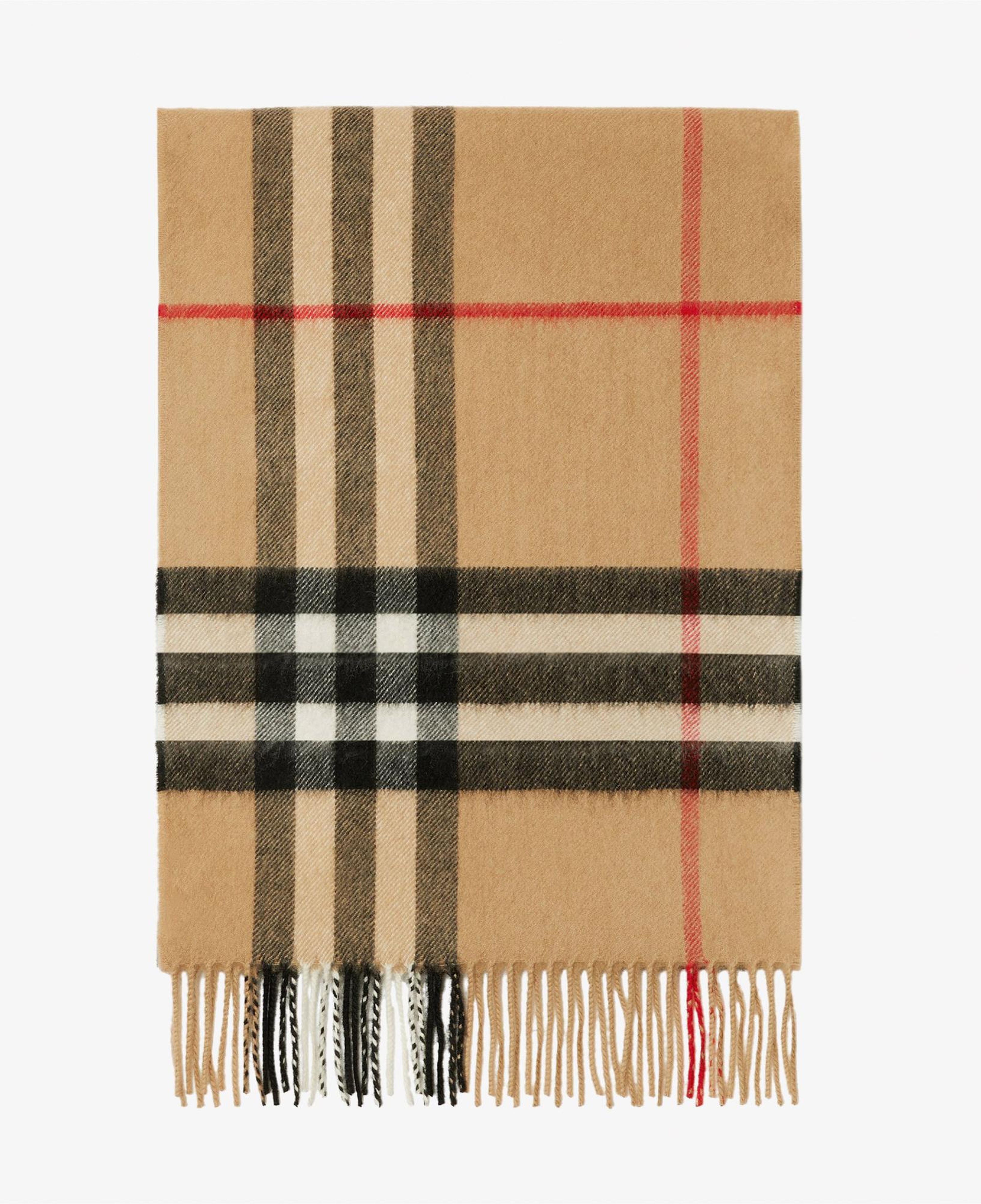 Burberry Check Kaşmir Kadın Bej Atkı
