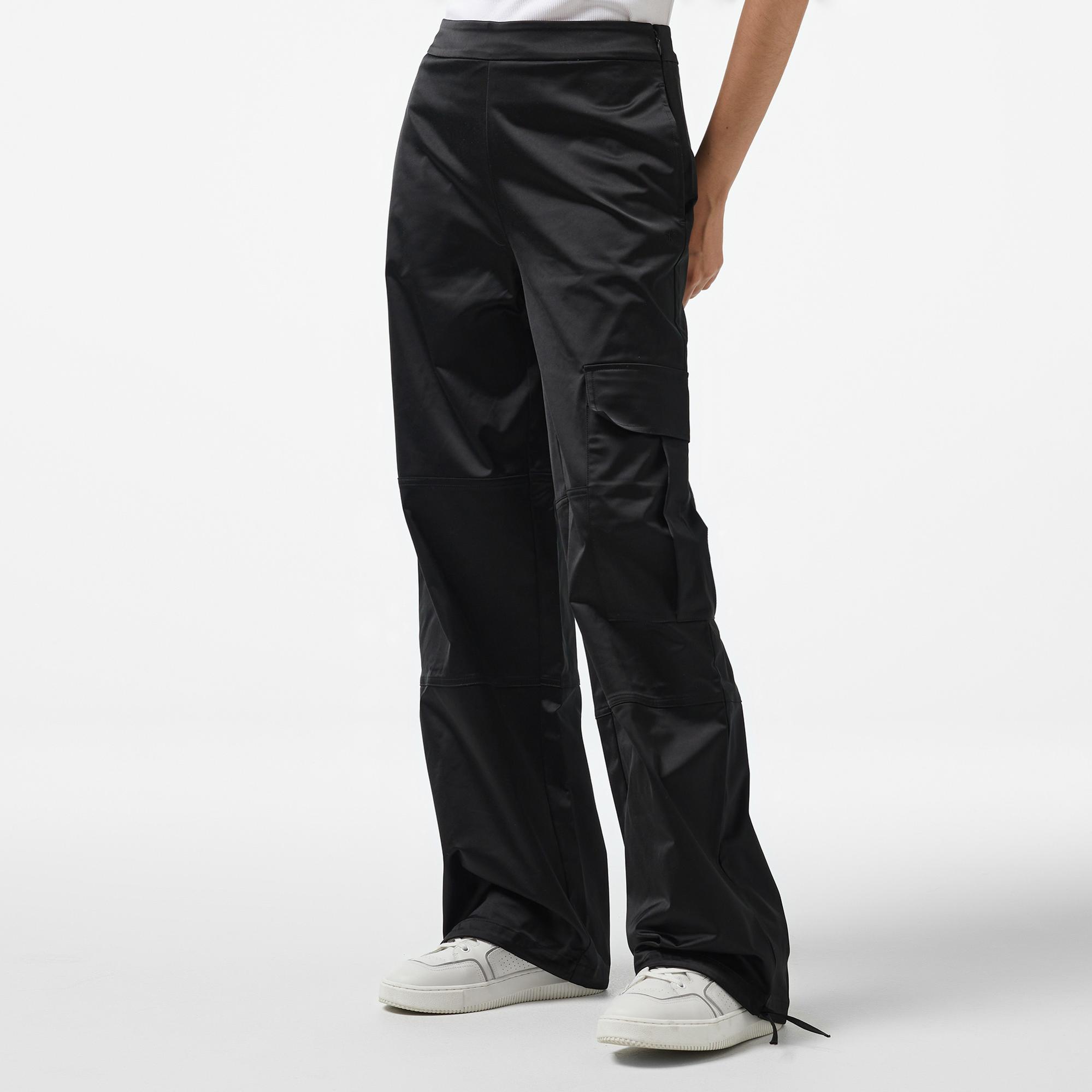 Calvin Klein Jeans Satın Utility Kadın Siyah Kargo Pantolon