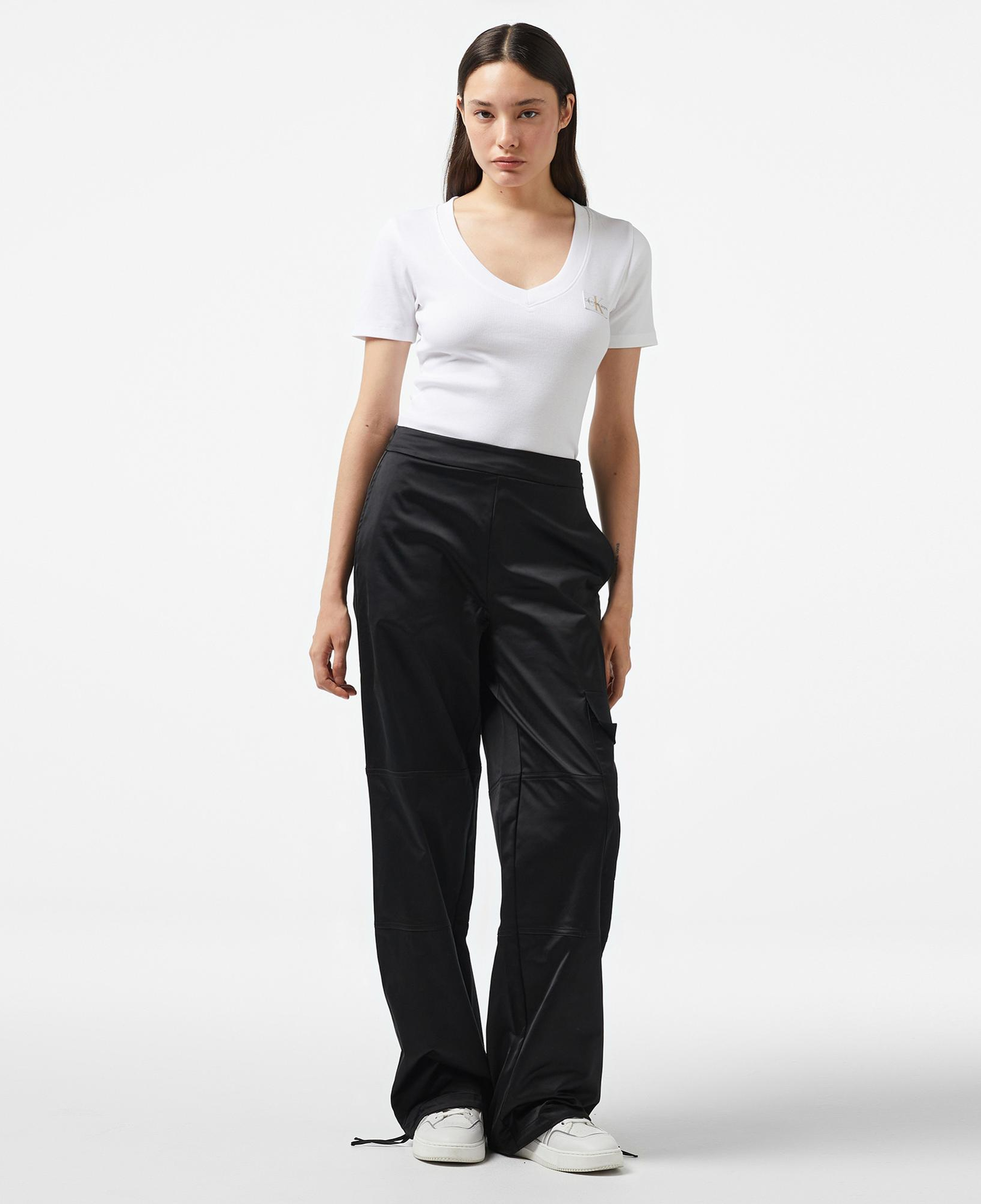 Calvin Klein Jeans Satın Utility Kadın Siyah Kargo Pantolon