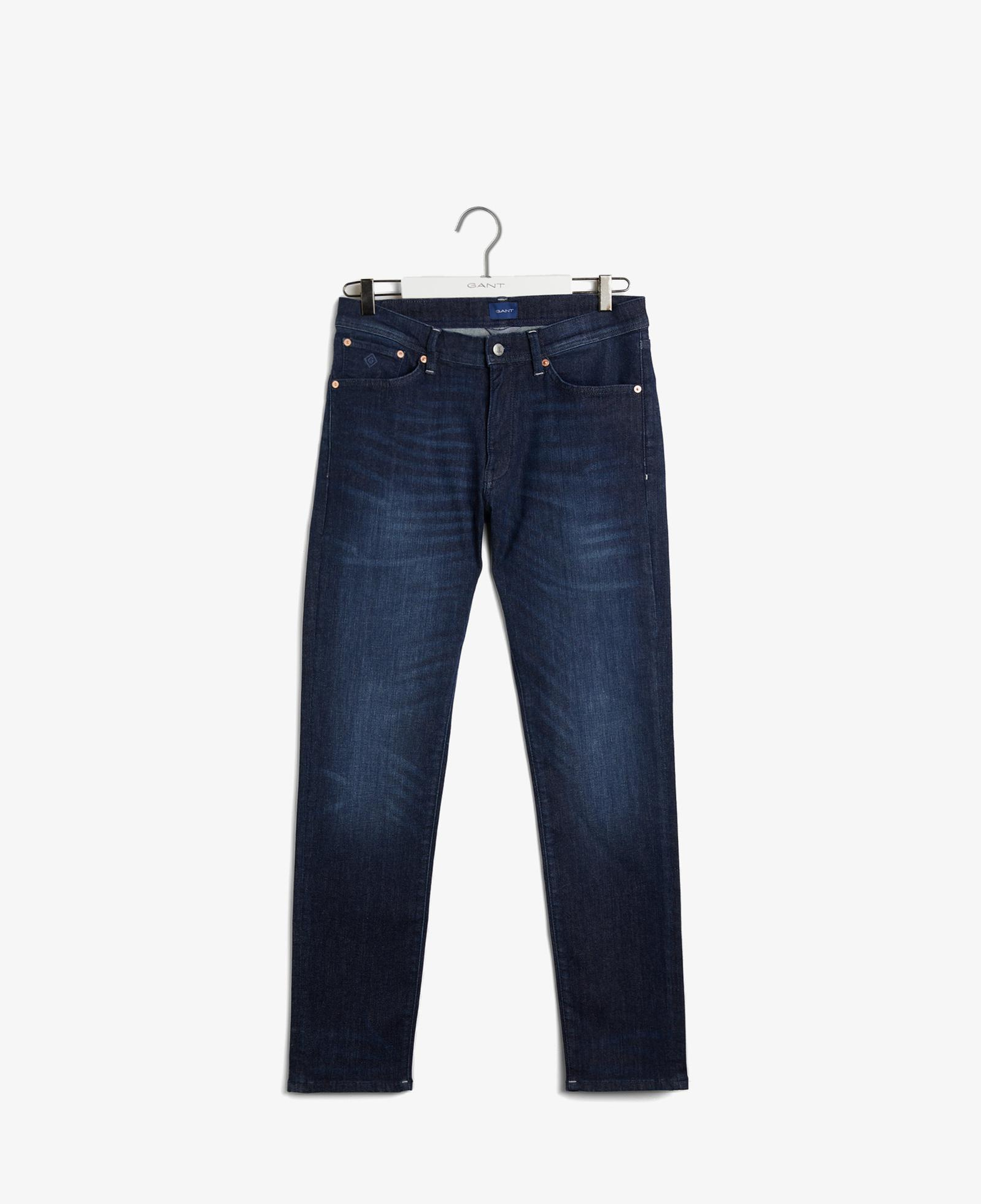 Gant Lacivert Extra Slim Jean Pantolon