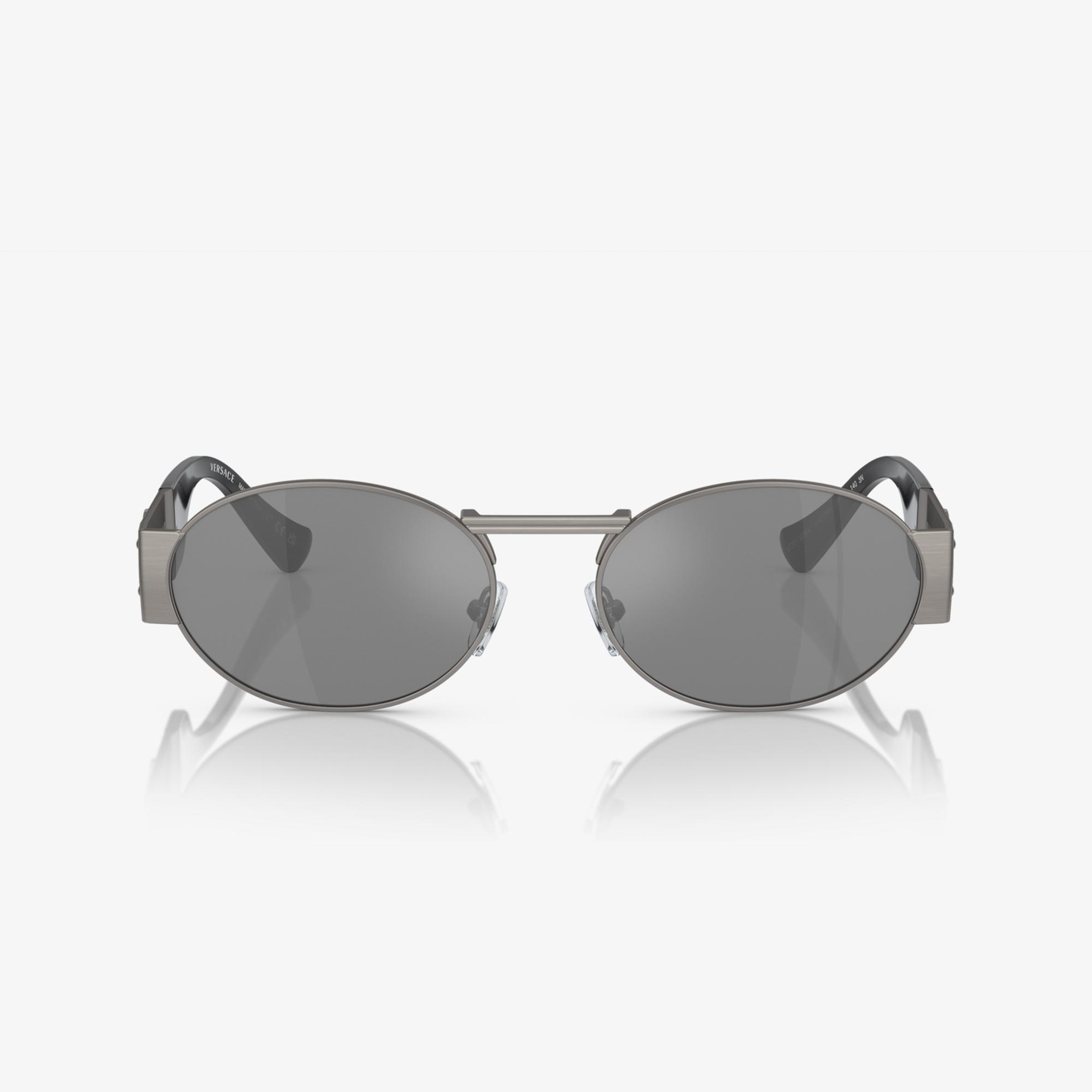 VERSACE 0VE2264 Unisex Gri Güneş Gözlüğü
