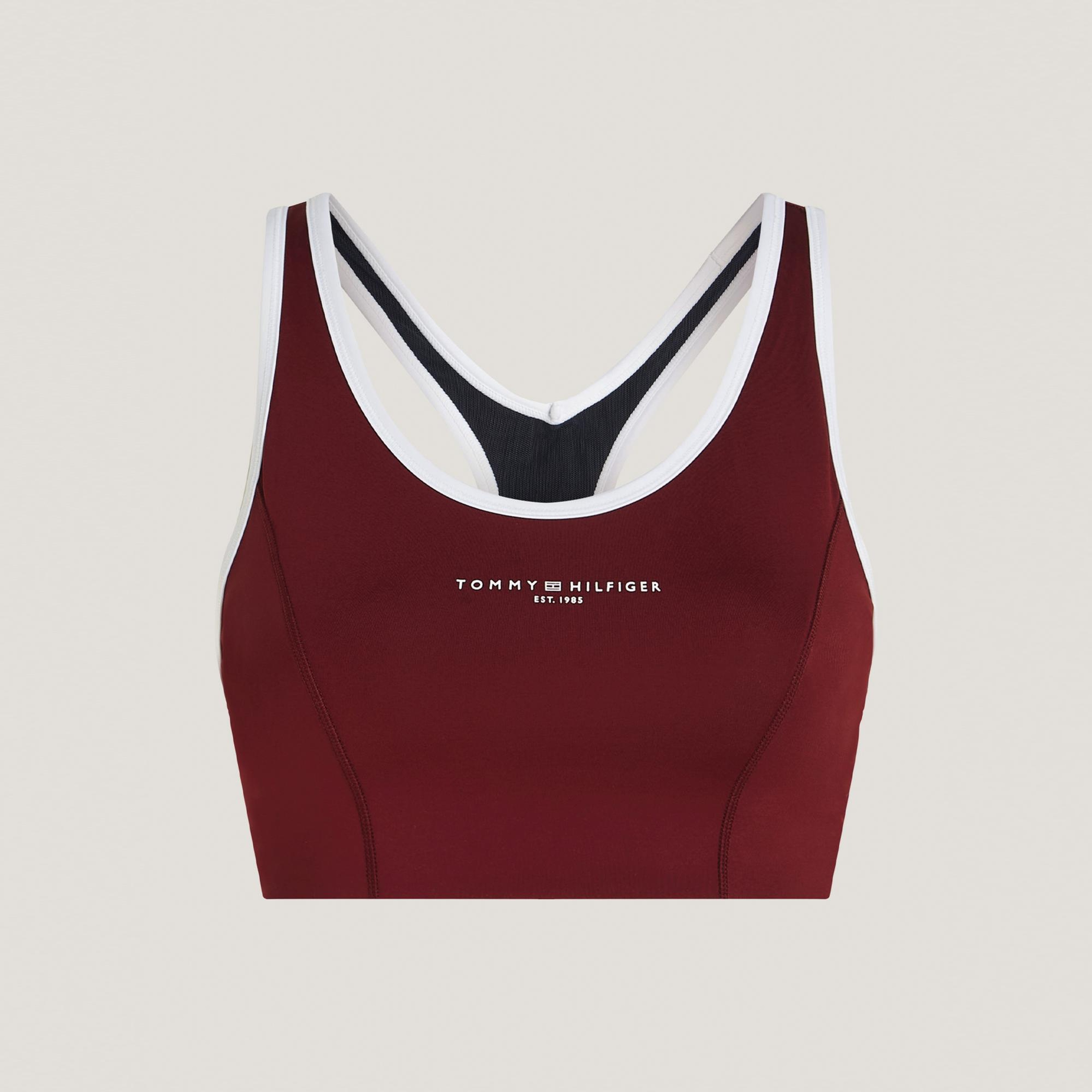 Tommy Hilfiger Essentials Mini Mid Kadın Mor Bra