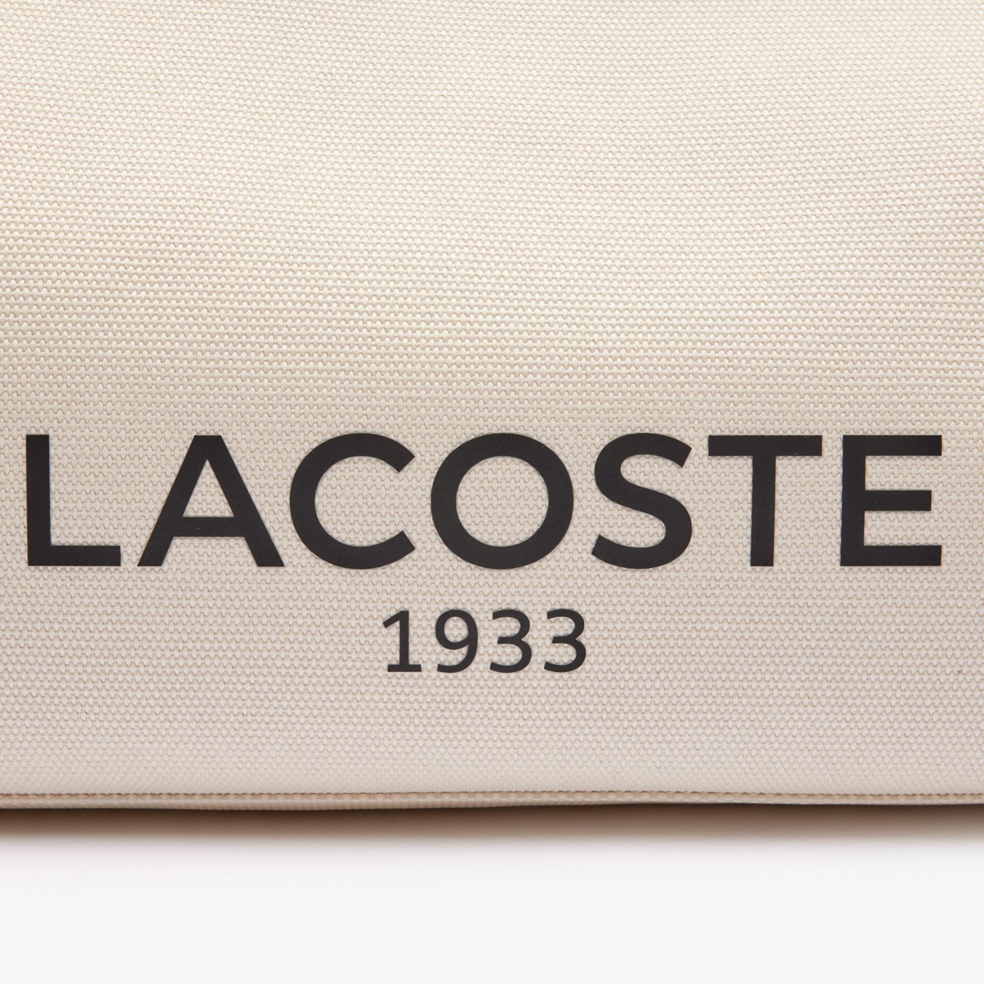 Lacoste Heritage Canvas Unisex Bej Omuz Çantası