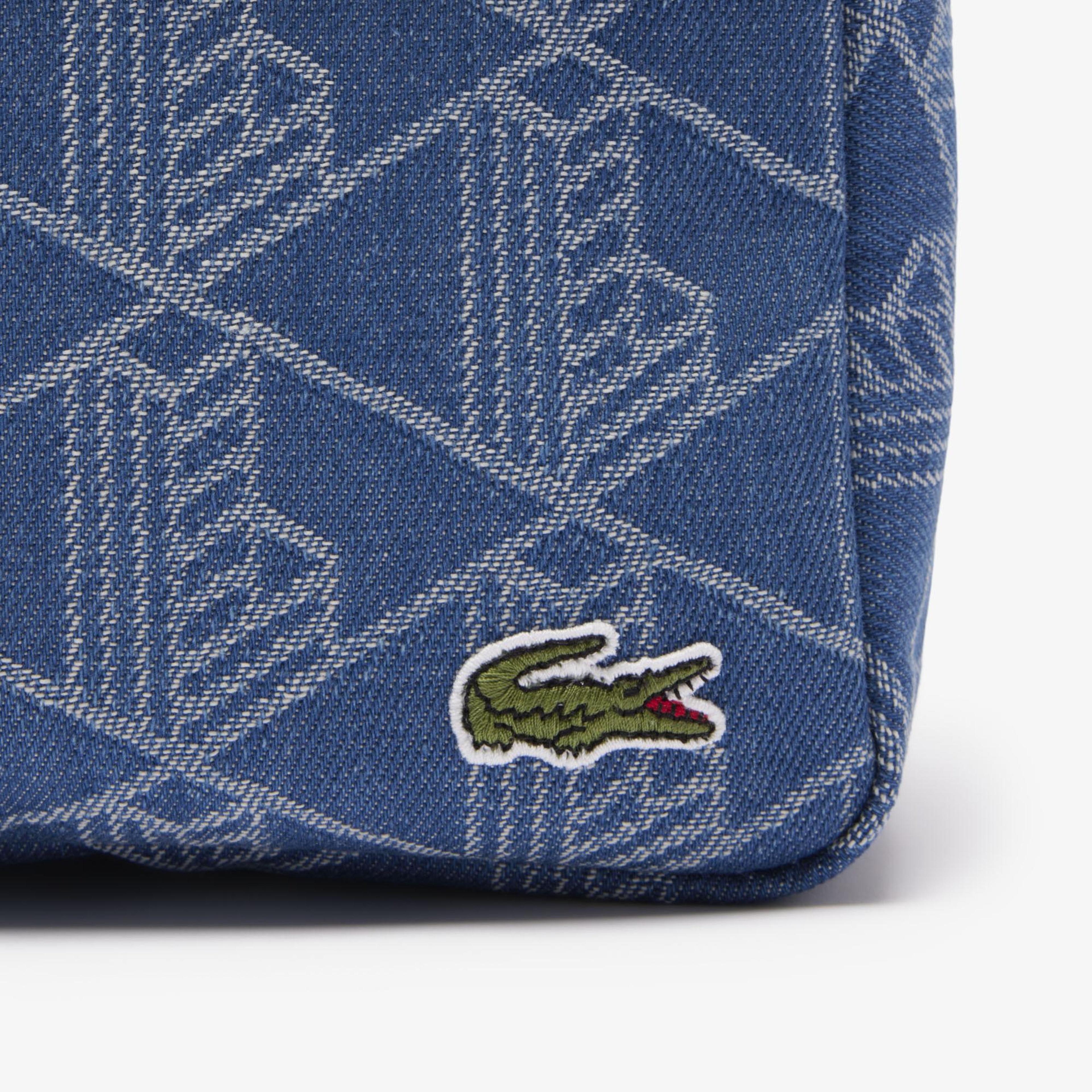 Lacoste Neocroc Unisex Monogram Mavi Seyahat Çantası