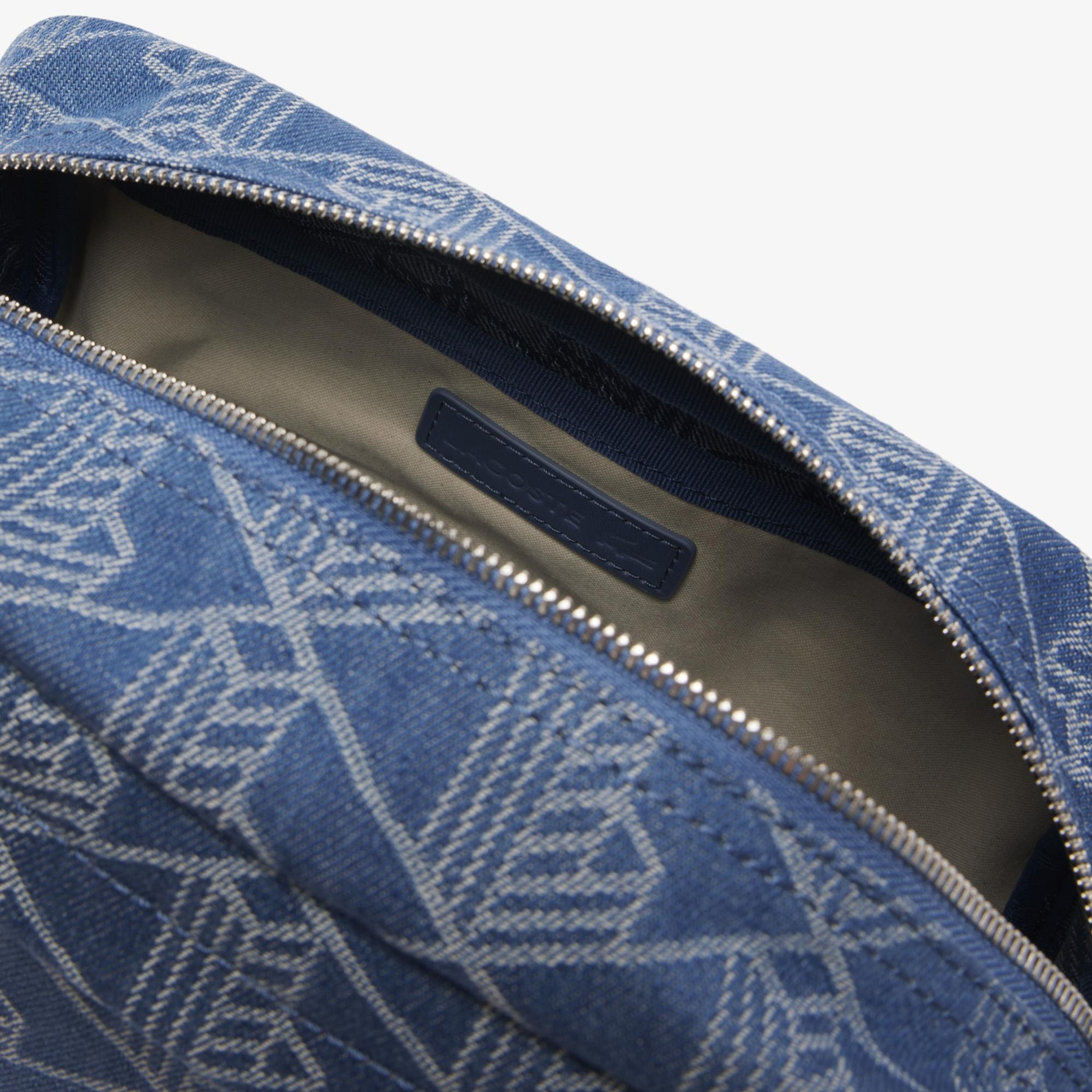 Lacoste Neocroc Unisex Monogram Mavi Seyahat Çantası