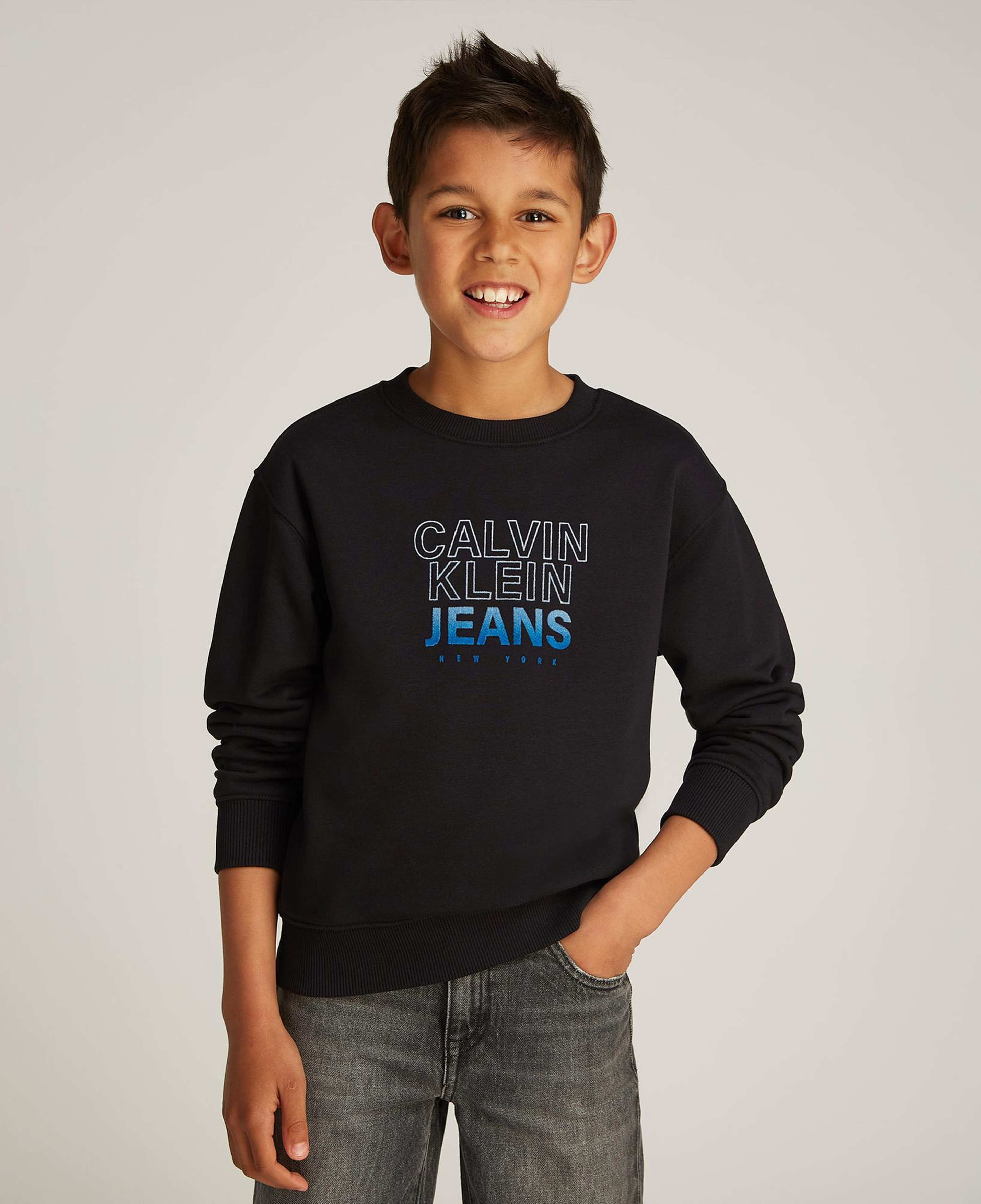 Calvin Klein Çocuk Siyah Sweatshirt