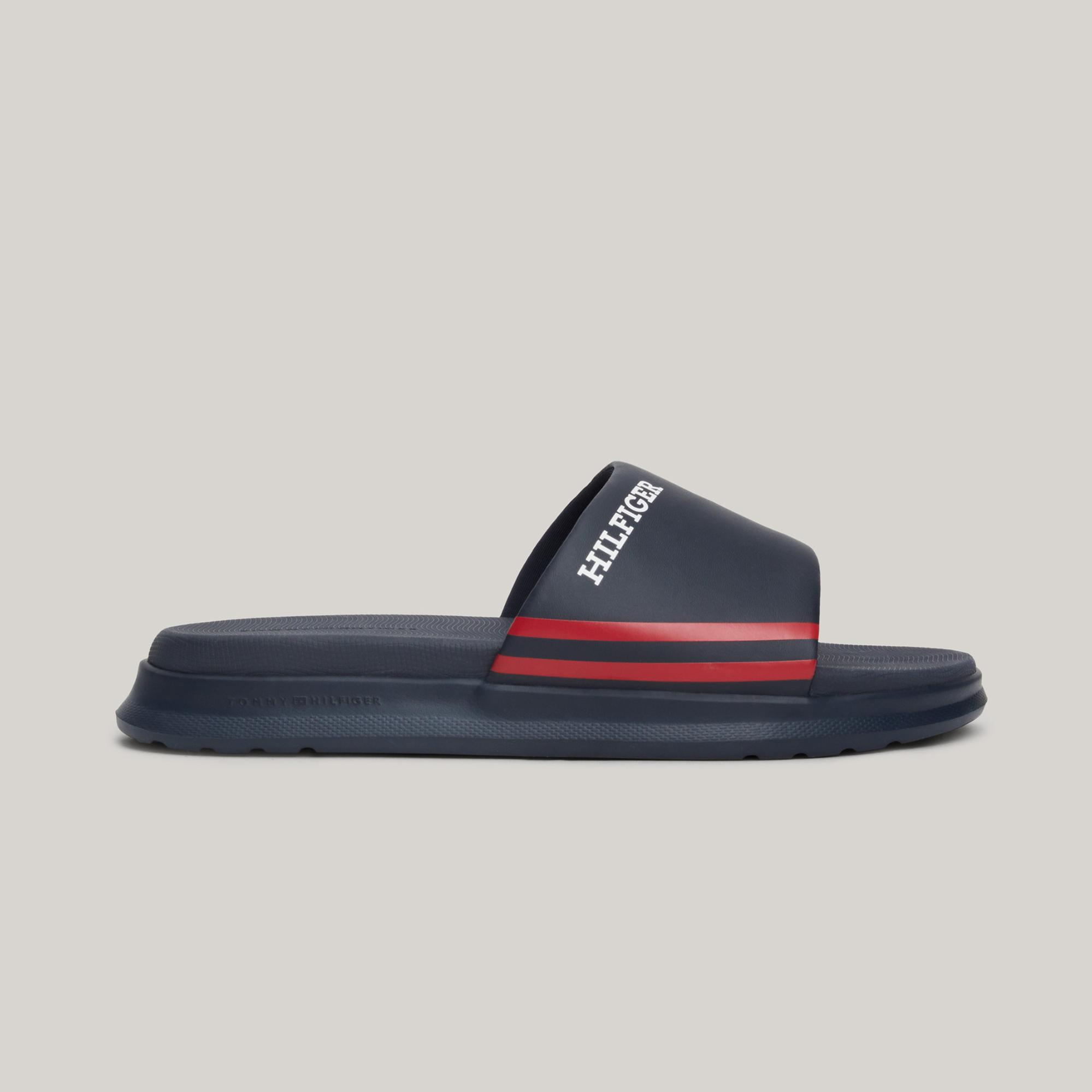 Tommy Hilfiger Dual Density Pool Slide Erkek Lacivert Terlik